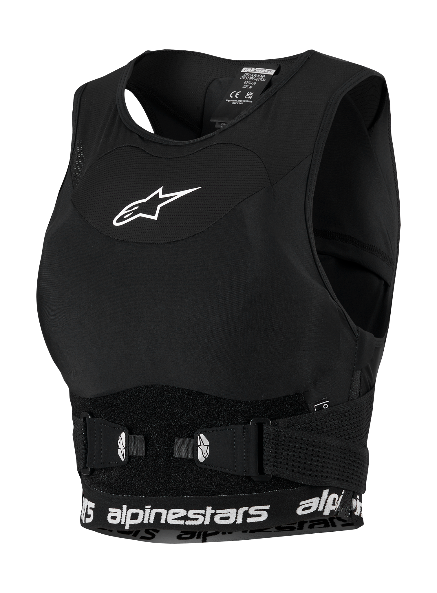 Alpinestars Women Chest Protector Soft Stella Plasma - Black / White