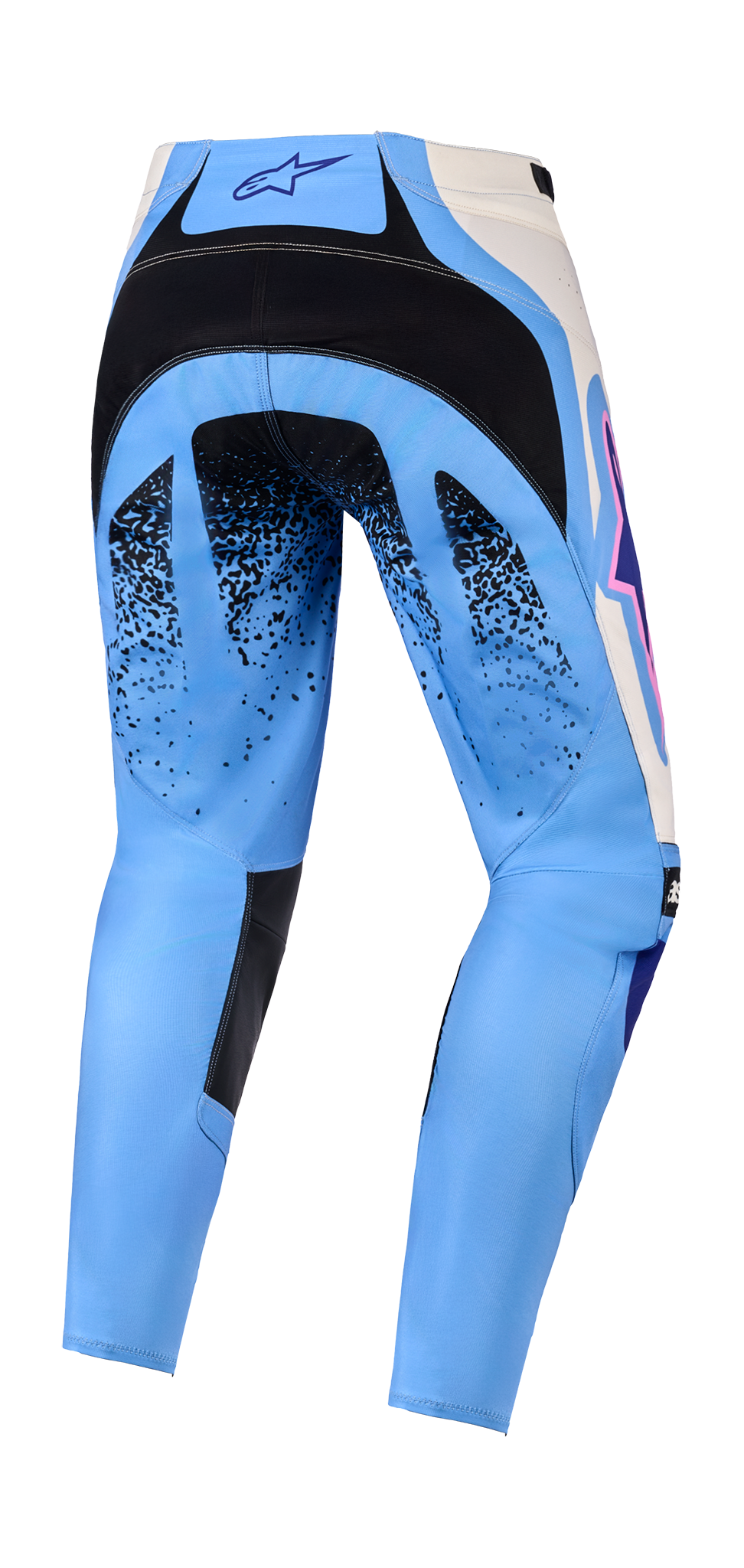 Alpinestars Women Motocross Pants 2026 Techstar Nomur - Light Blue / Off White / Black