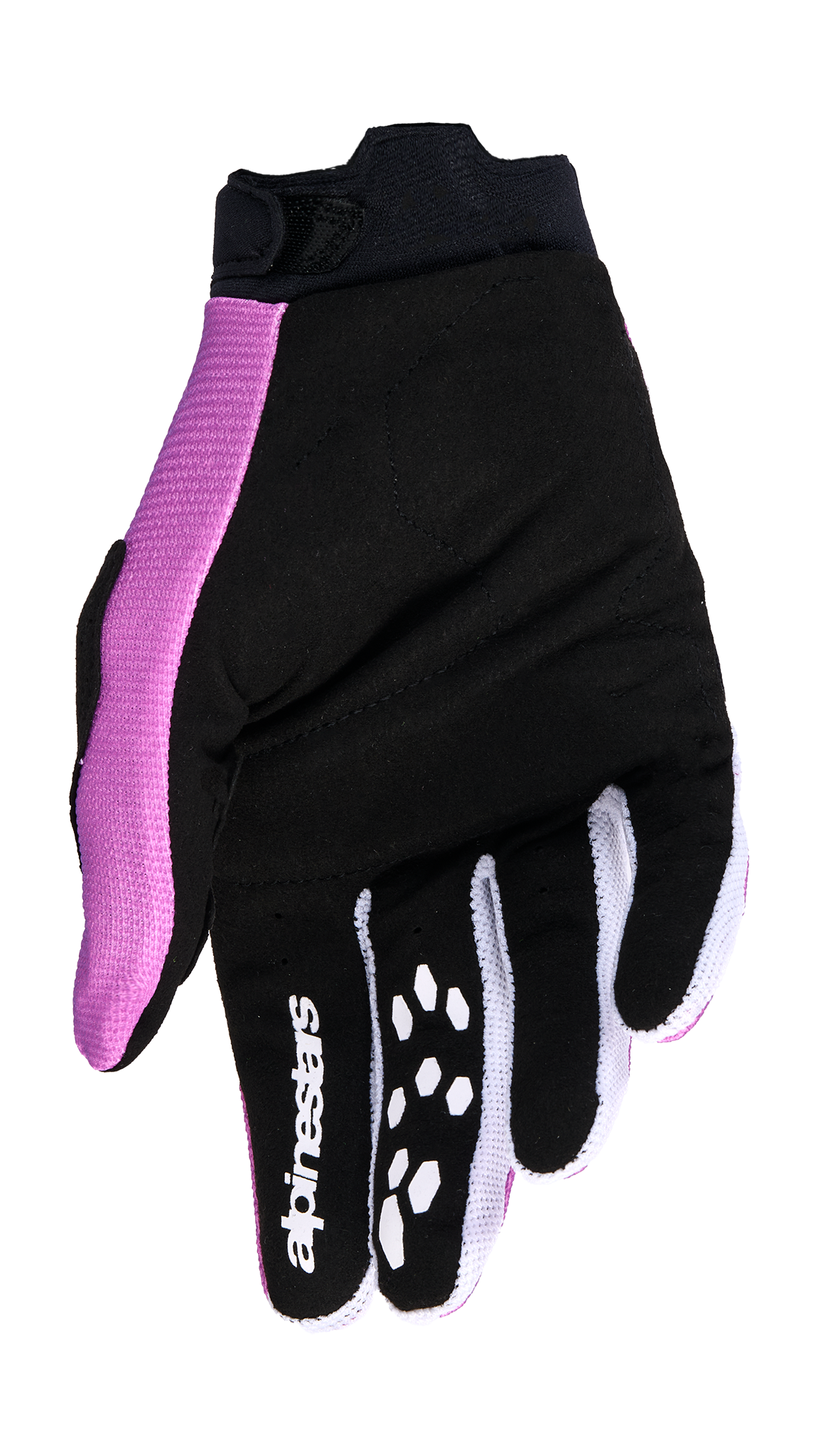 Alpinestars Women Motocross Gloves 2026 Full Bore V2 - White / Fluo Pink / Black