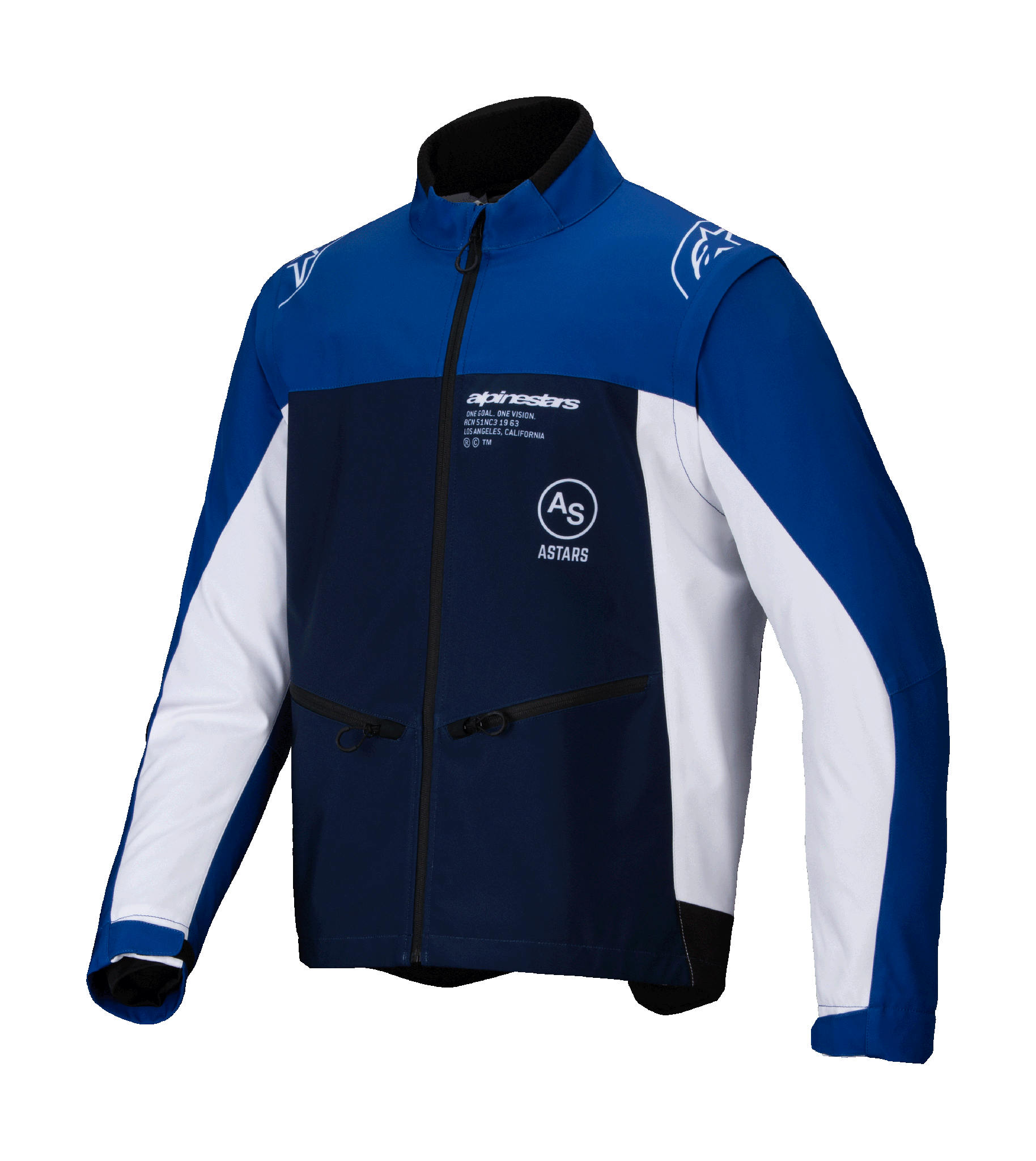 Alpinestars Enduro Jacket Softshell Lite-Dura - Navy / Blue / White