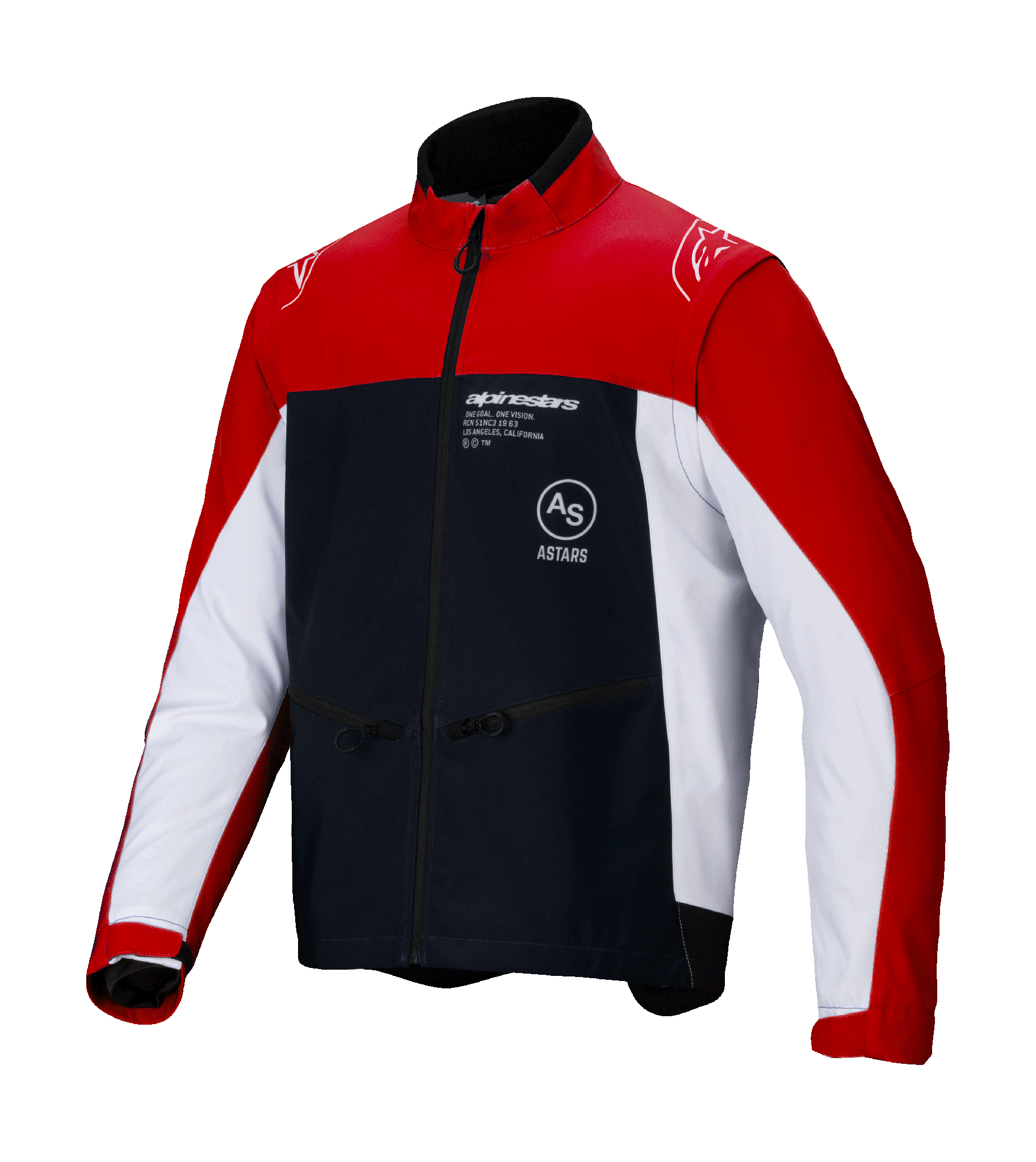 Alpinestars Enduro Jacket Softshell Lite-Dura - Black / Red / White