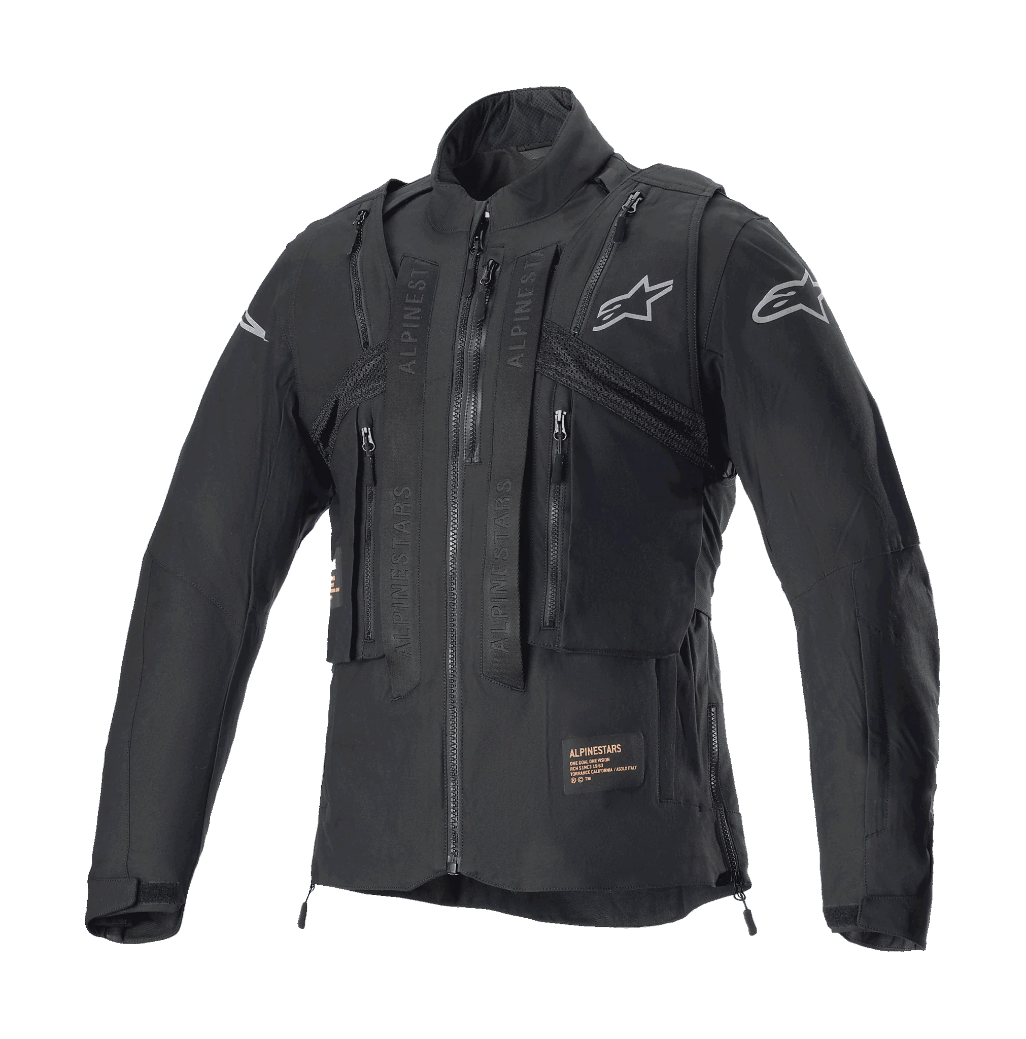 Alpinestars Enduro Jacket Techdura - Black / Reflex