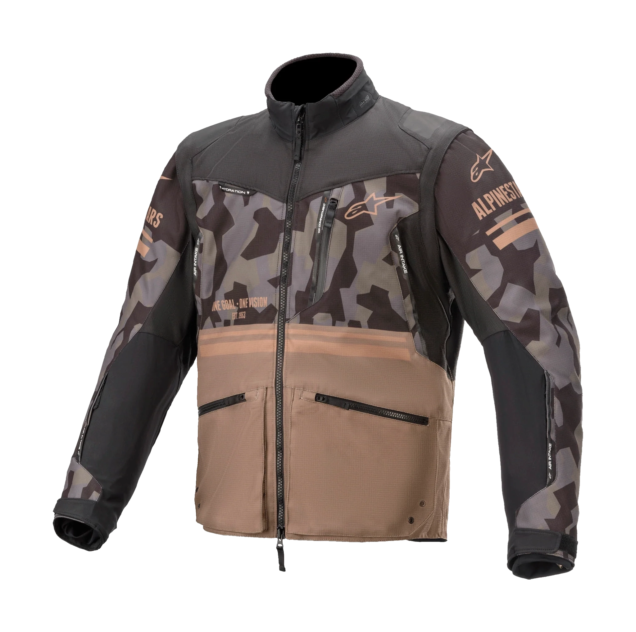 Alpinestars Enduro Jacket Venture R - Mud Camo / Sand