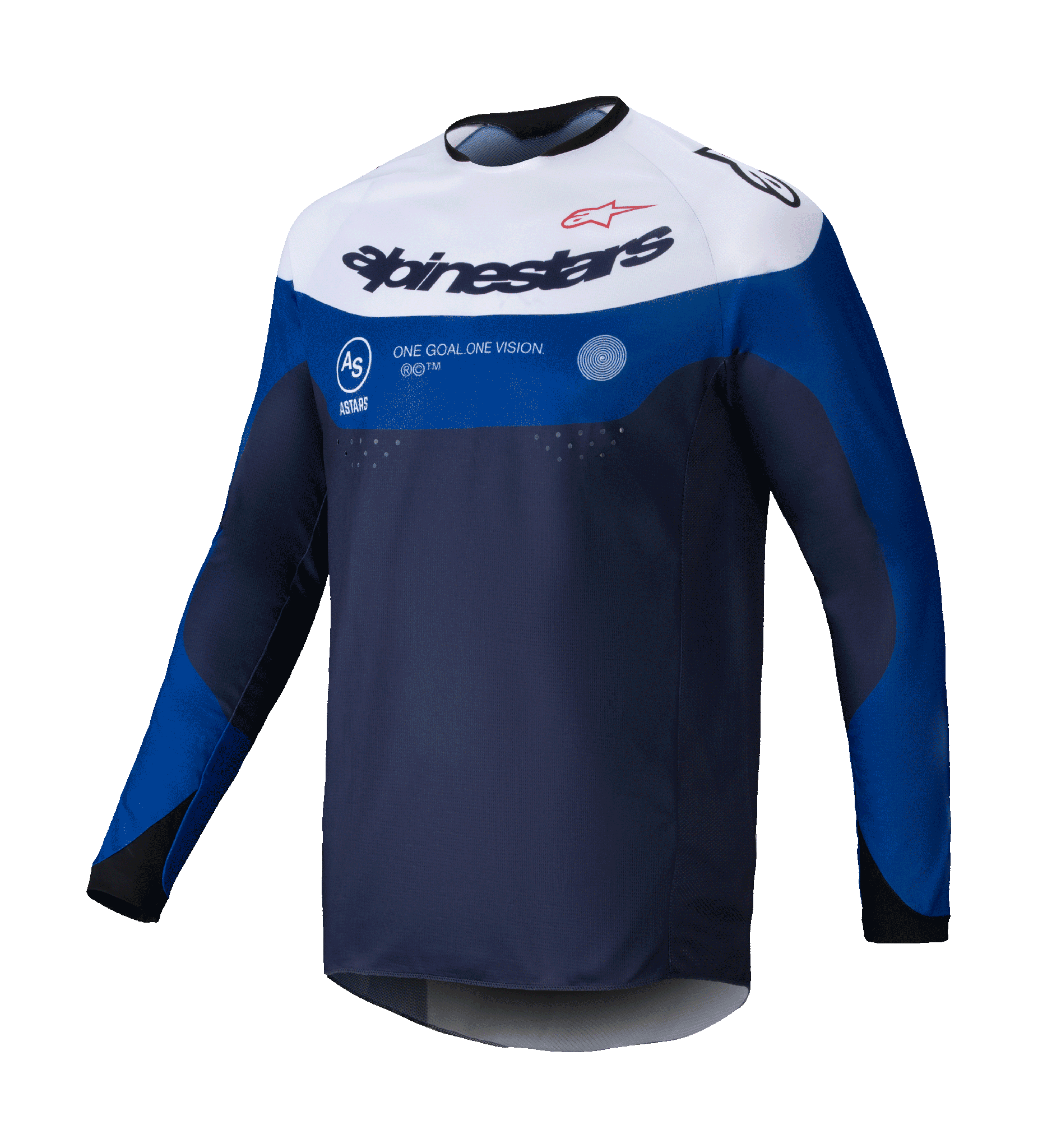 Alpinestars Enduro Jersey Pro-Dura - Navy / Blue / White