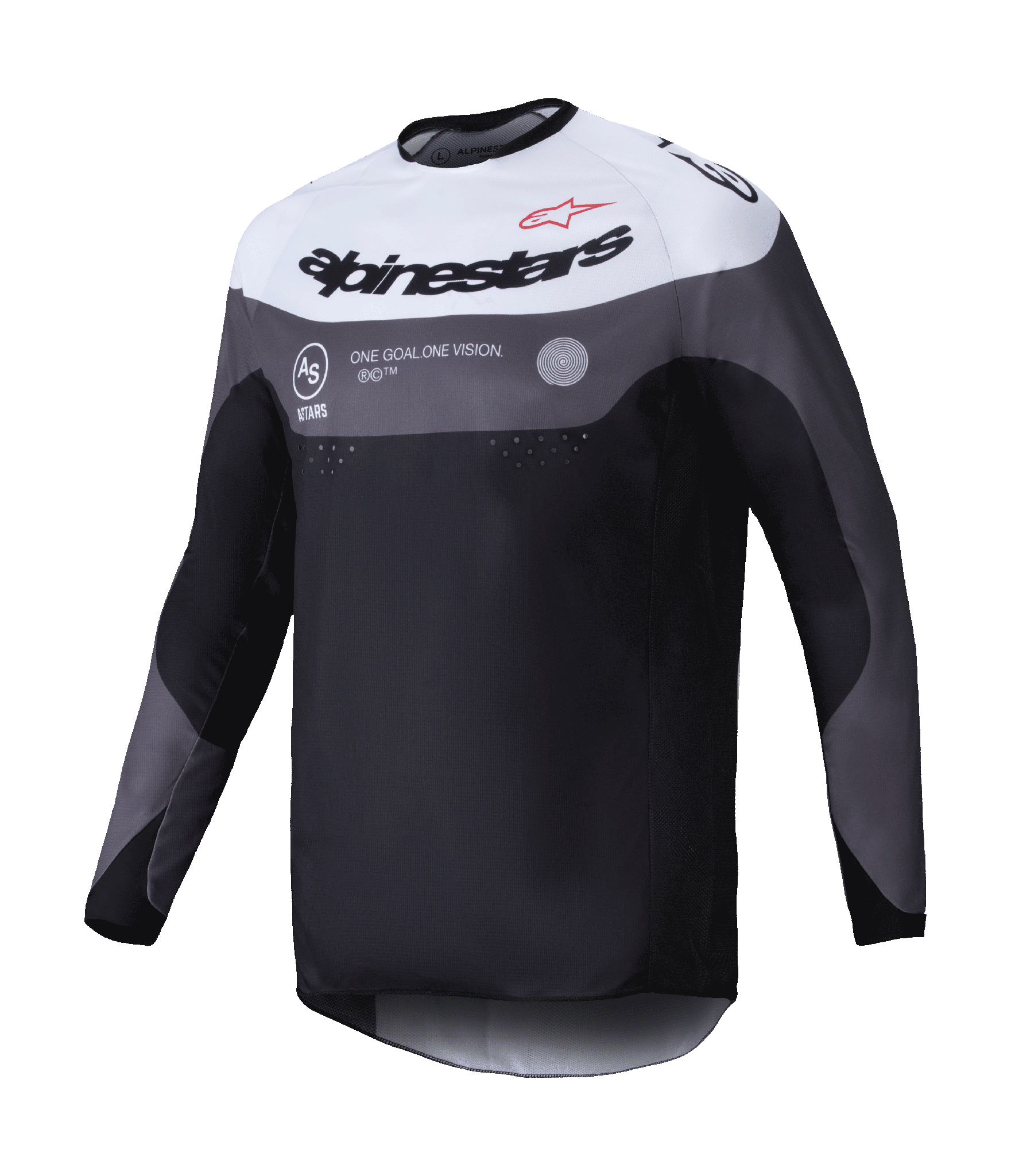 Alpinestars Enduro Jersey Pro-Dura - Black / White