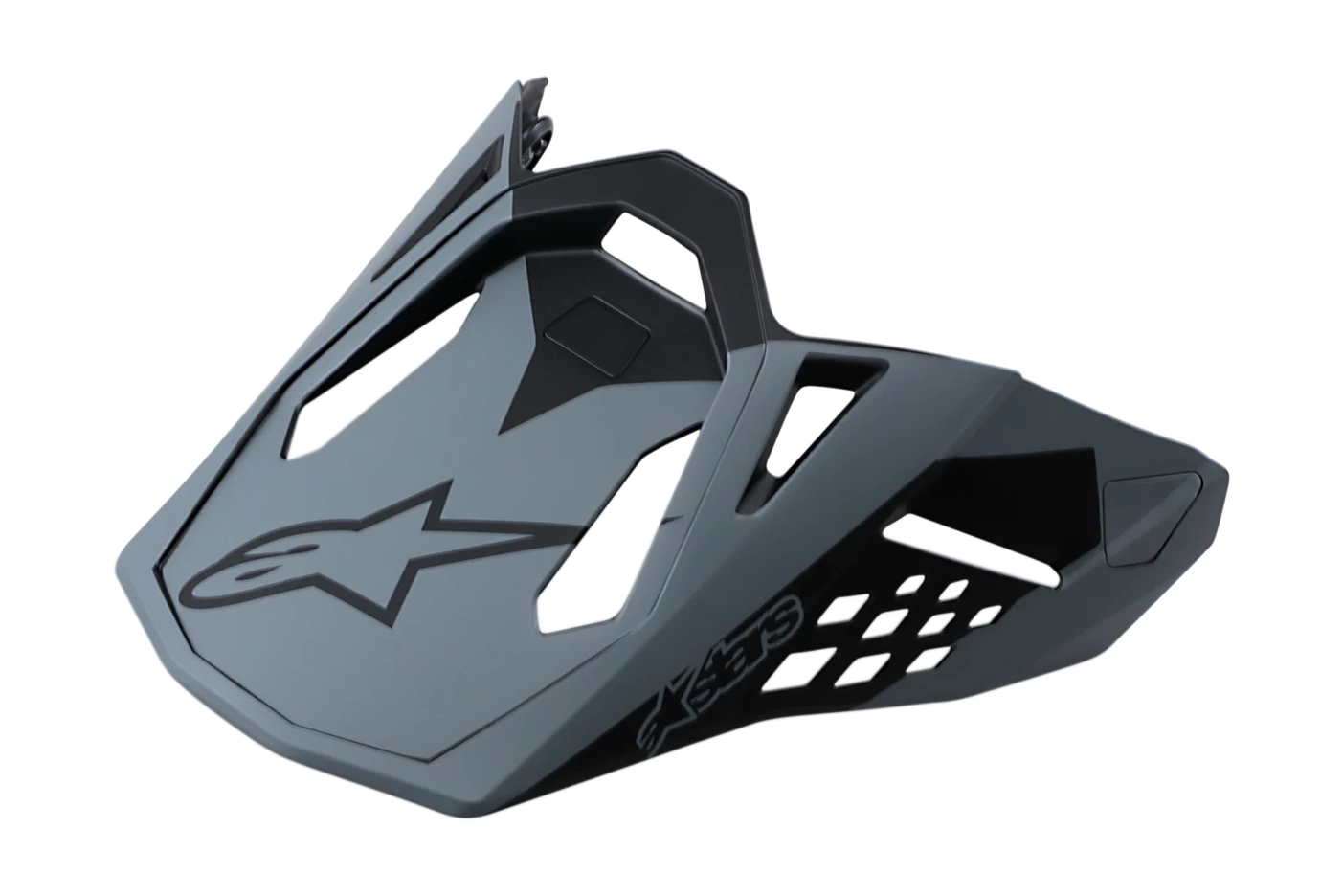 Alpinestars Helmet Visor S-M10 22.05 Meta - Matte Black / Grey