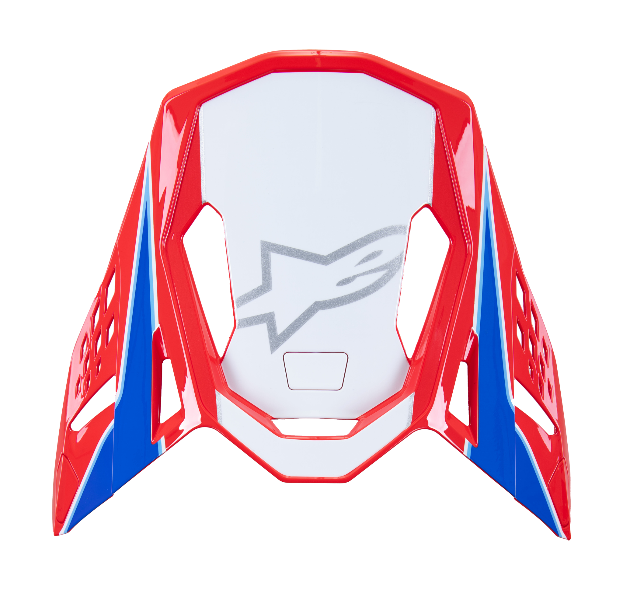 Alpinestars Helmet Visor S-M10 Aeon - Gloss Red / Blue