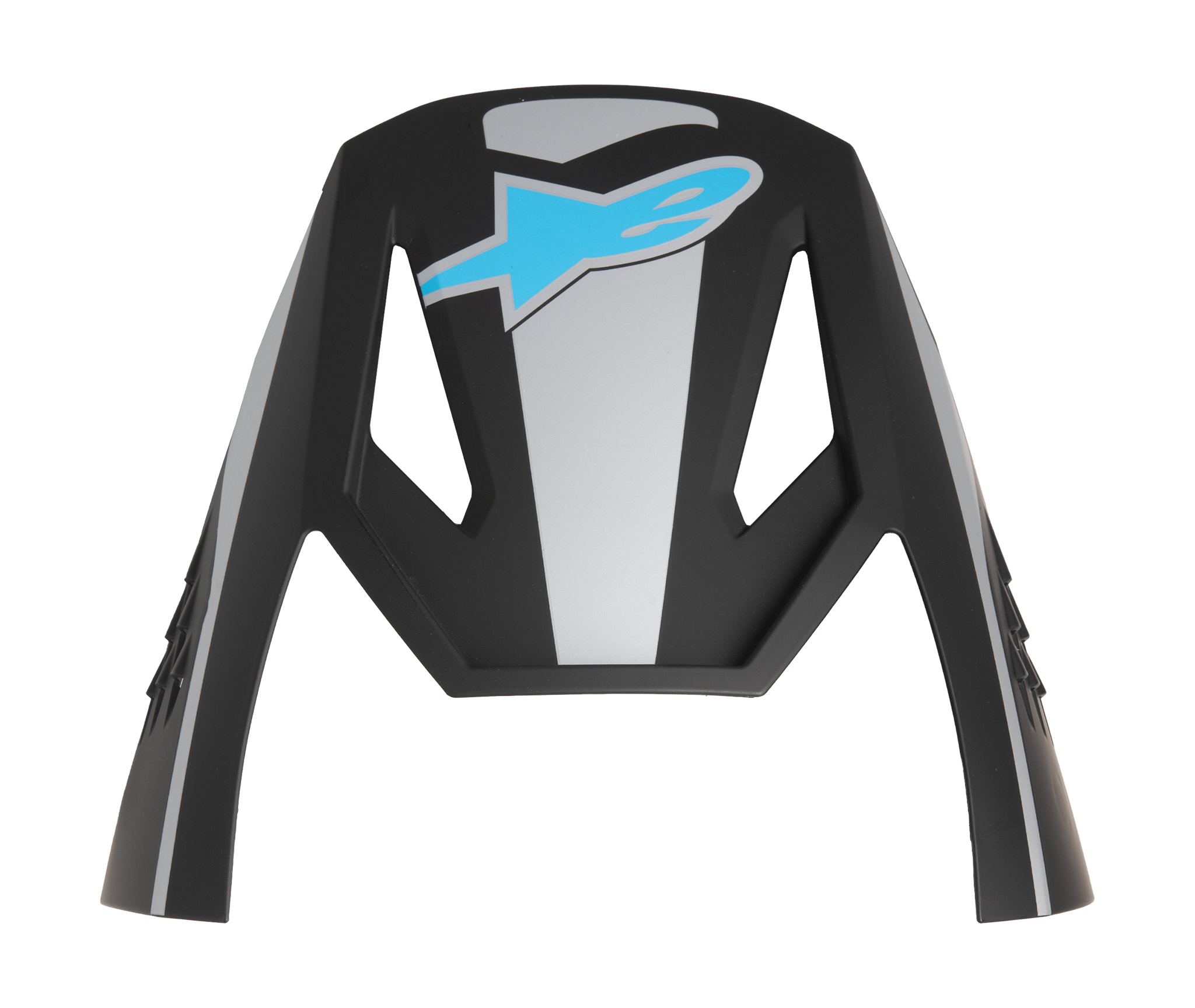 Alpinestars Helmet Visor S-M3 Heat - Silver / Blue / Black