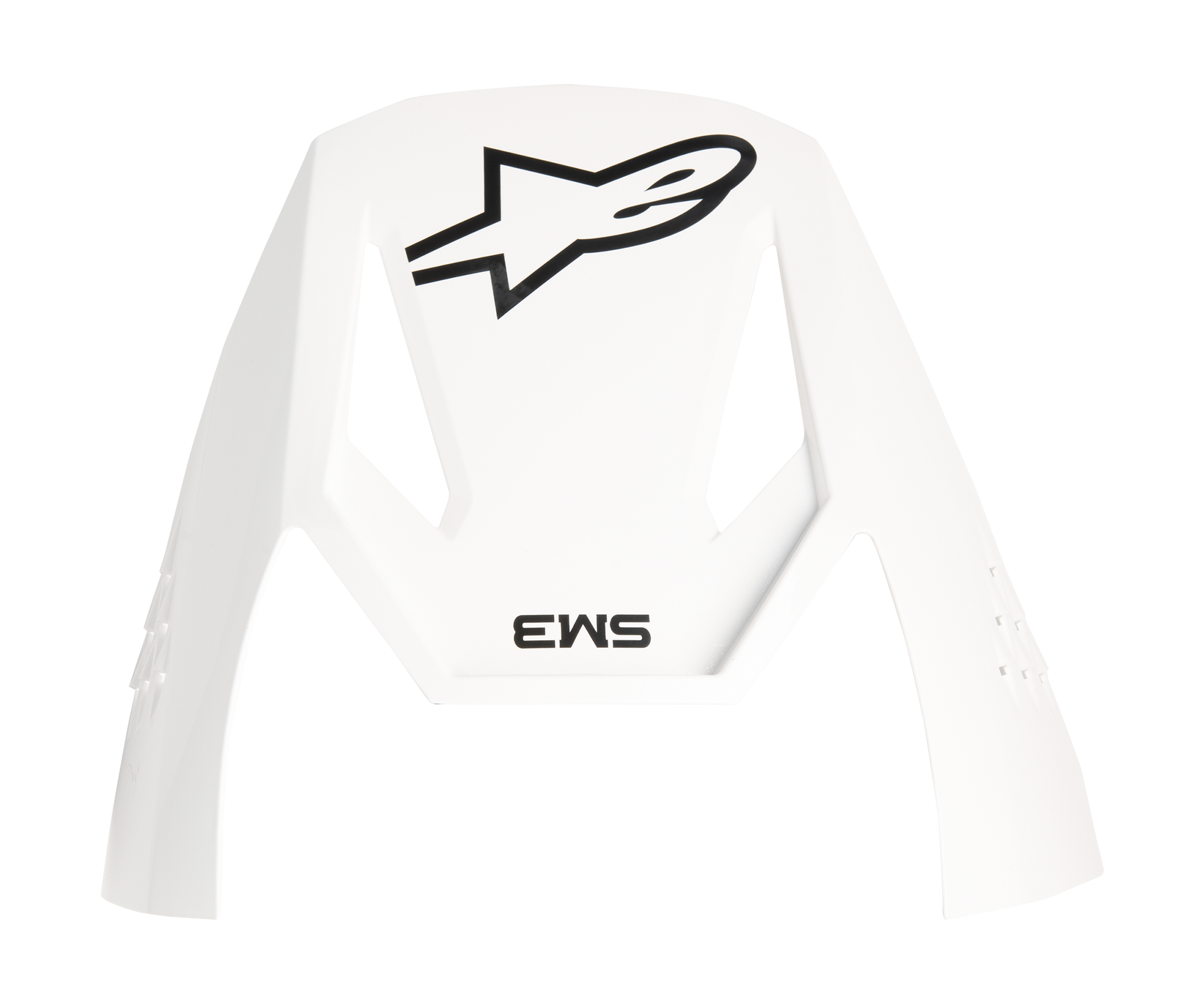 Alpinestars Helmet Visor S-M3 Solid - Gloss White