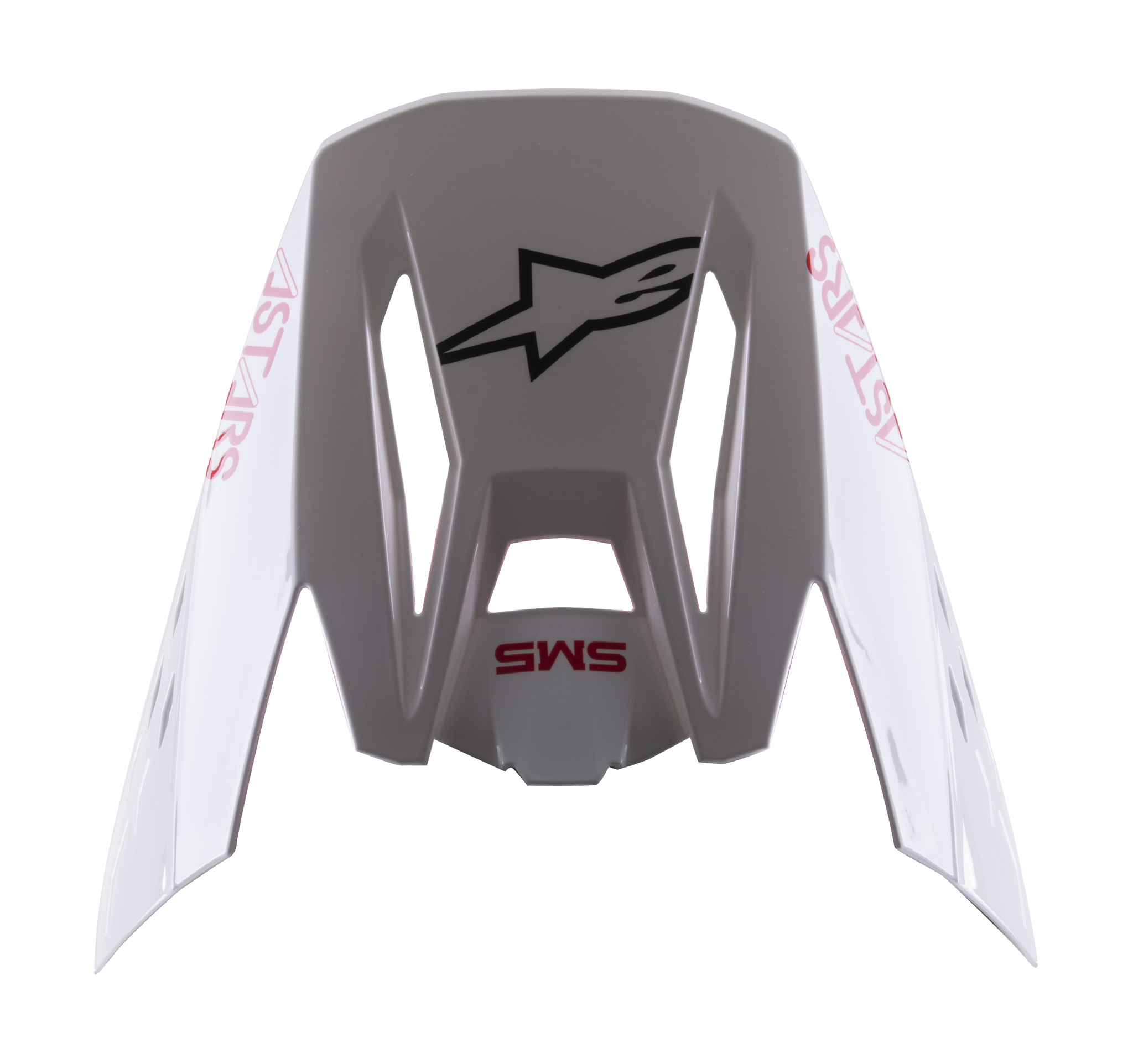 Alpinestars Helmet Visor S-M5 22.05 Bond - White / Black / Red