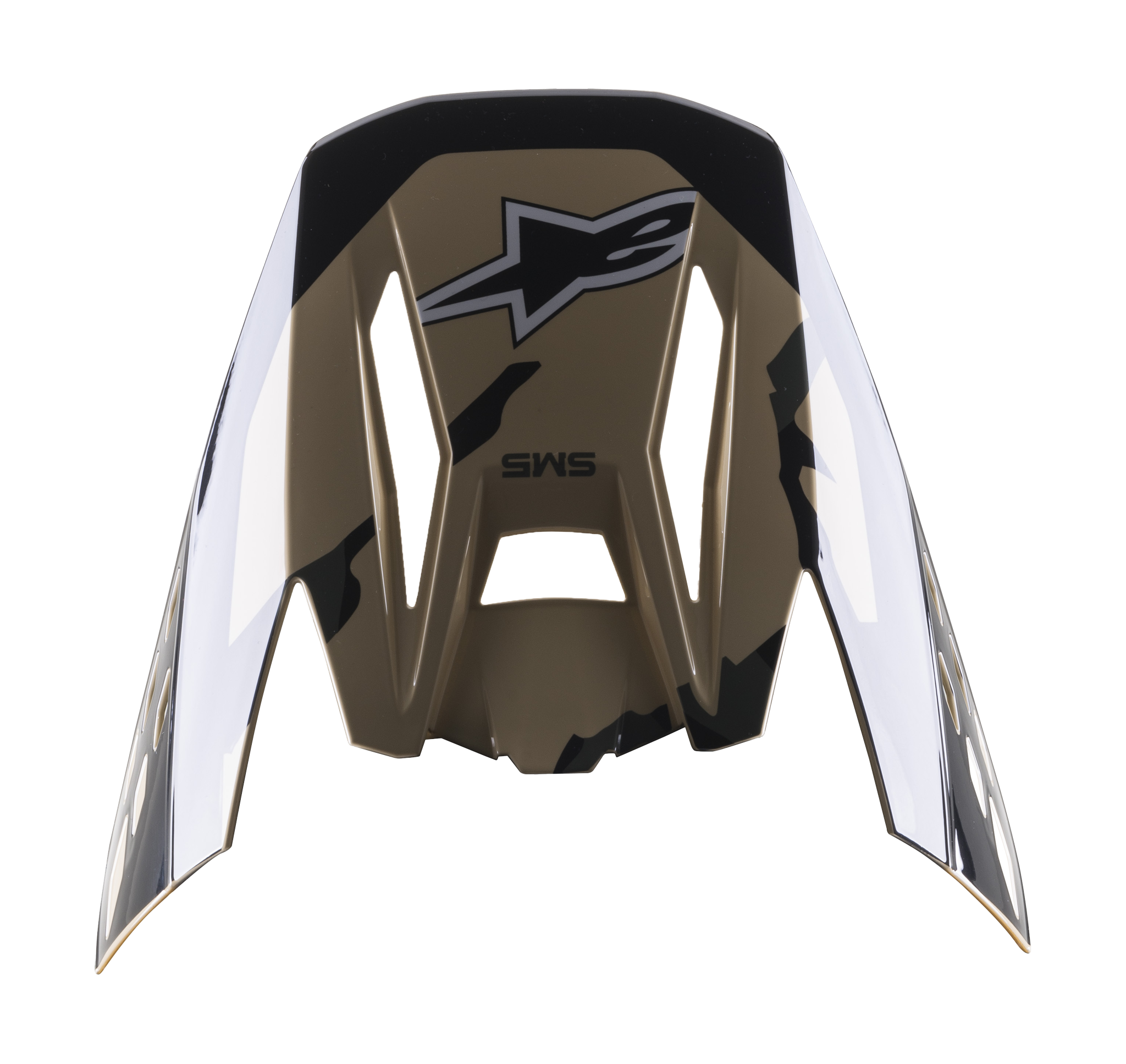 Alpinestars Helmet Visor S-M5 22.05 Rover - Sand / Tangerine / Camo