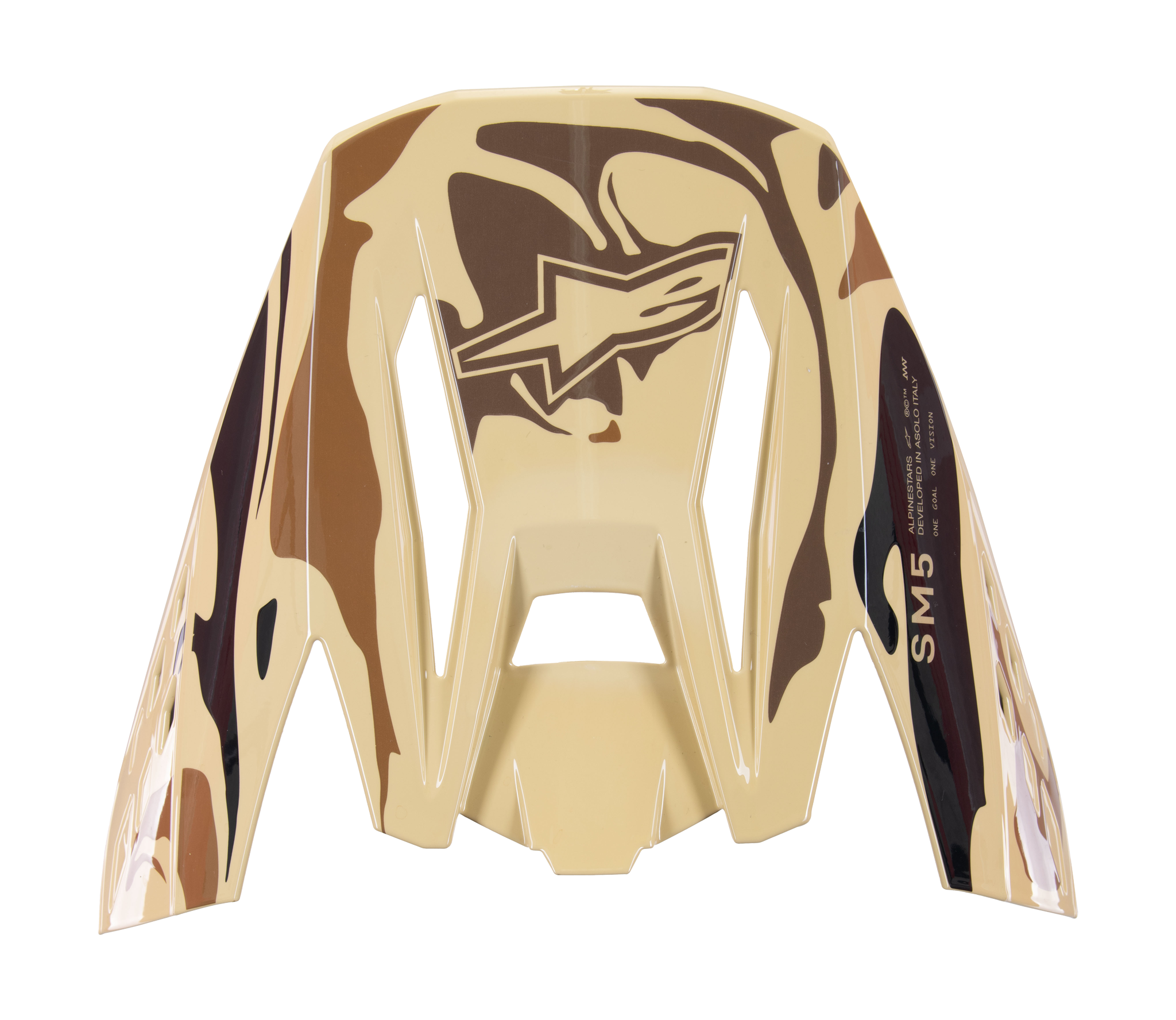 Alpinestars Helmet Visor S-M5 Mineral - Matte Dark Brown