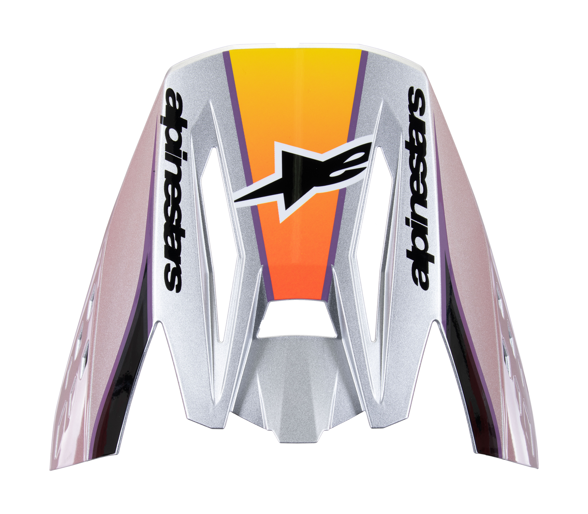 Alpinestars Helmet Visor S-M5 Sail - Gloss Violet / Black / Silver