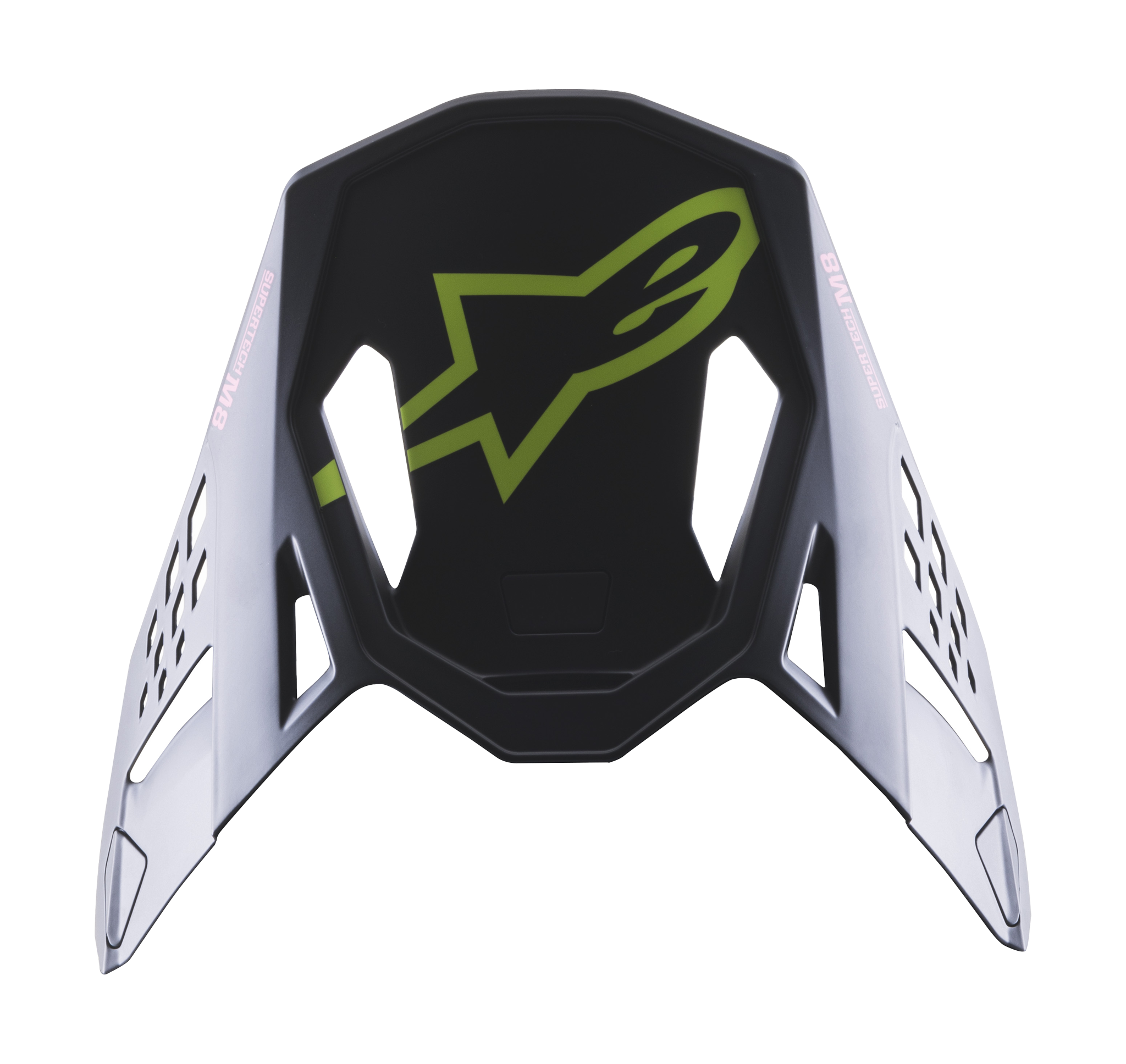 Alpinestars Helmet Visor S-M8 22.05 Echo - Black / Blue / Fluo Yellow