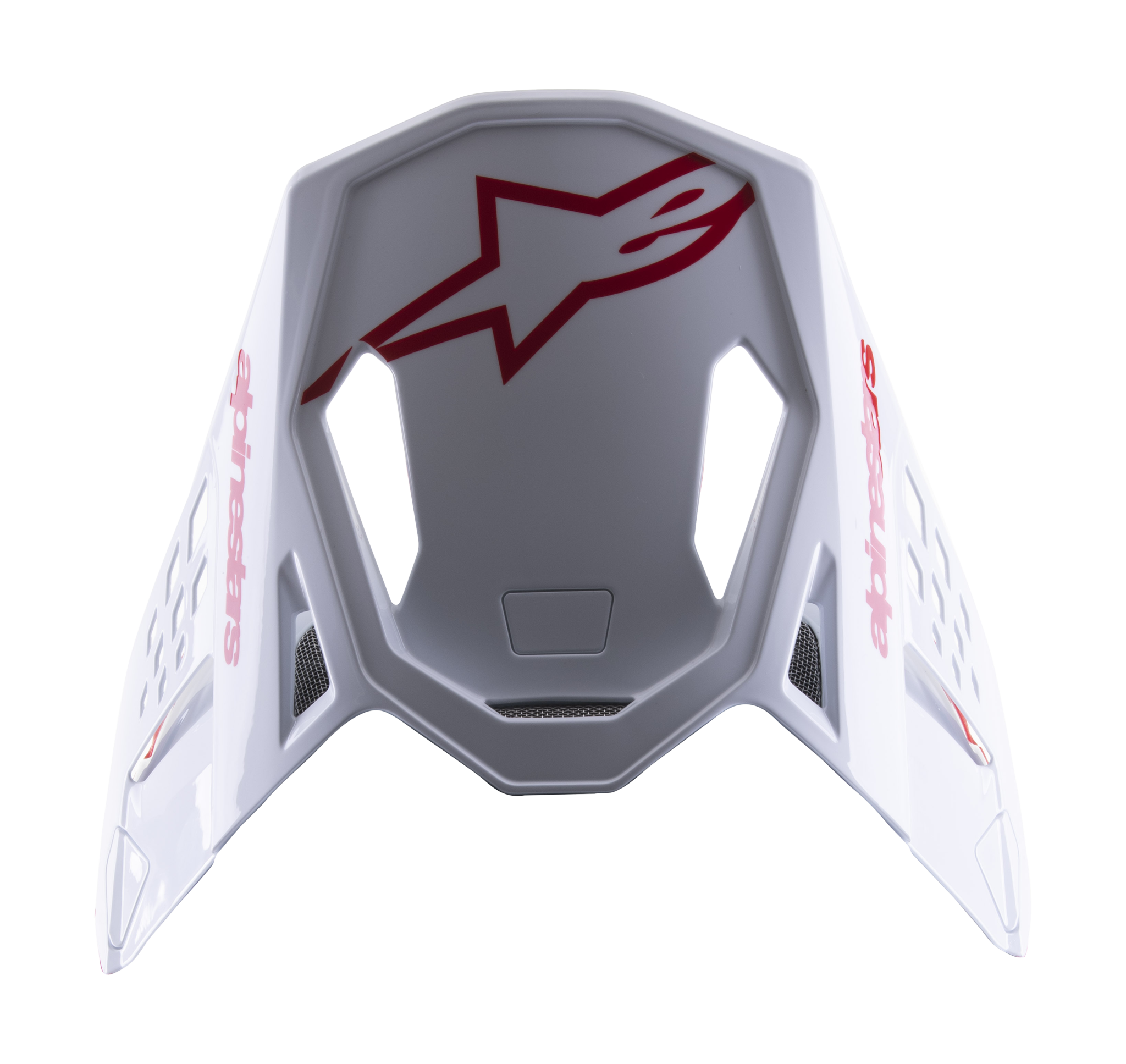 Alpinestars Helmet Visor S-M8 Radium 2 - Red / White