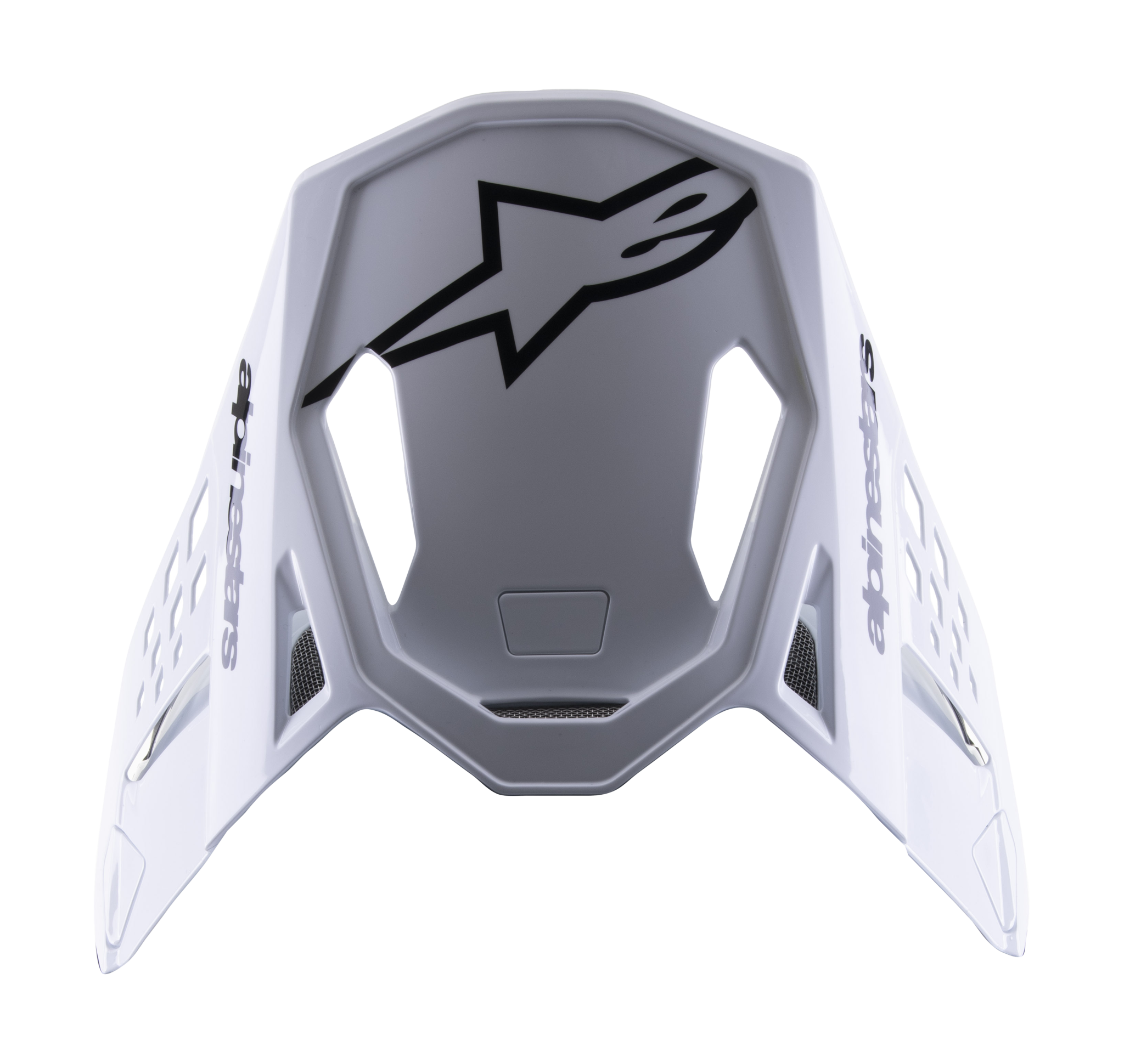 Alpinestars Helmet Visor S-M8 Radium 2 - Black / White