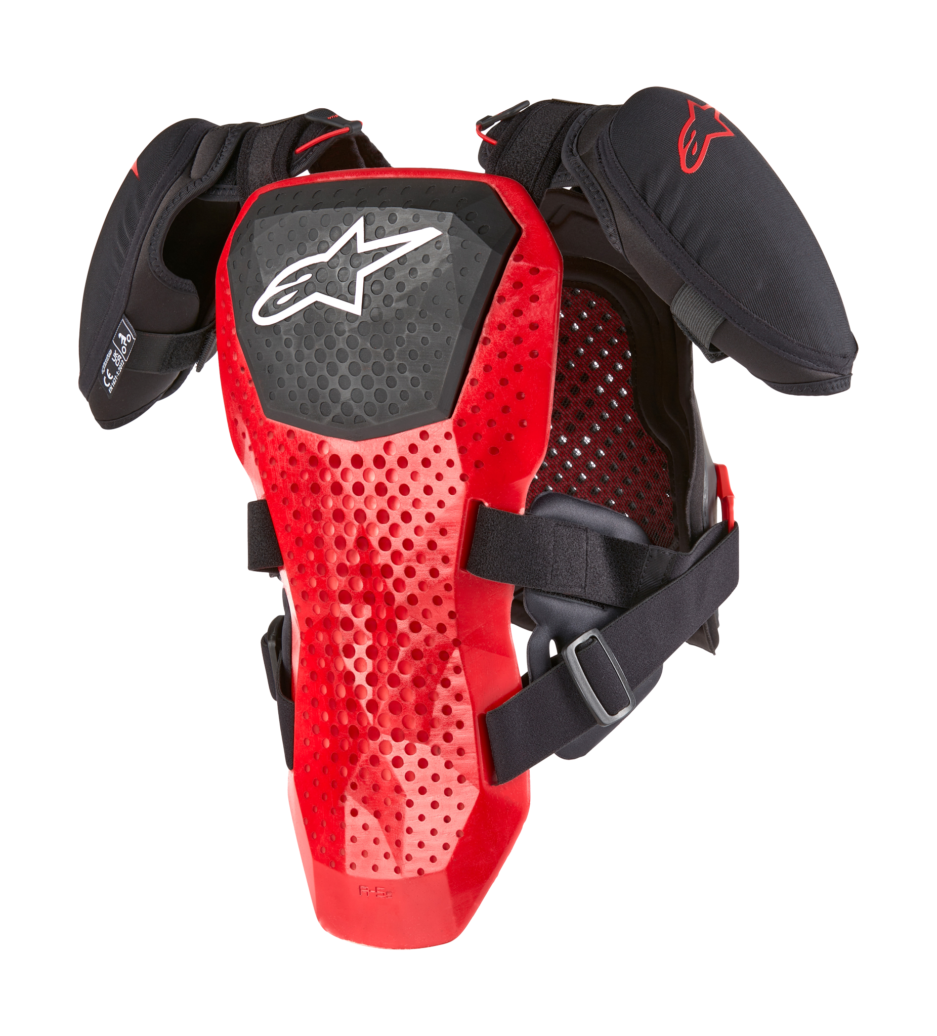 Alpinestars Youth Chest Protector A-5 S V2 - Black / White / Red