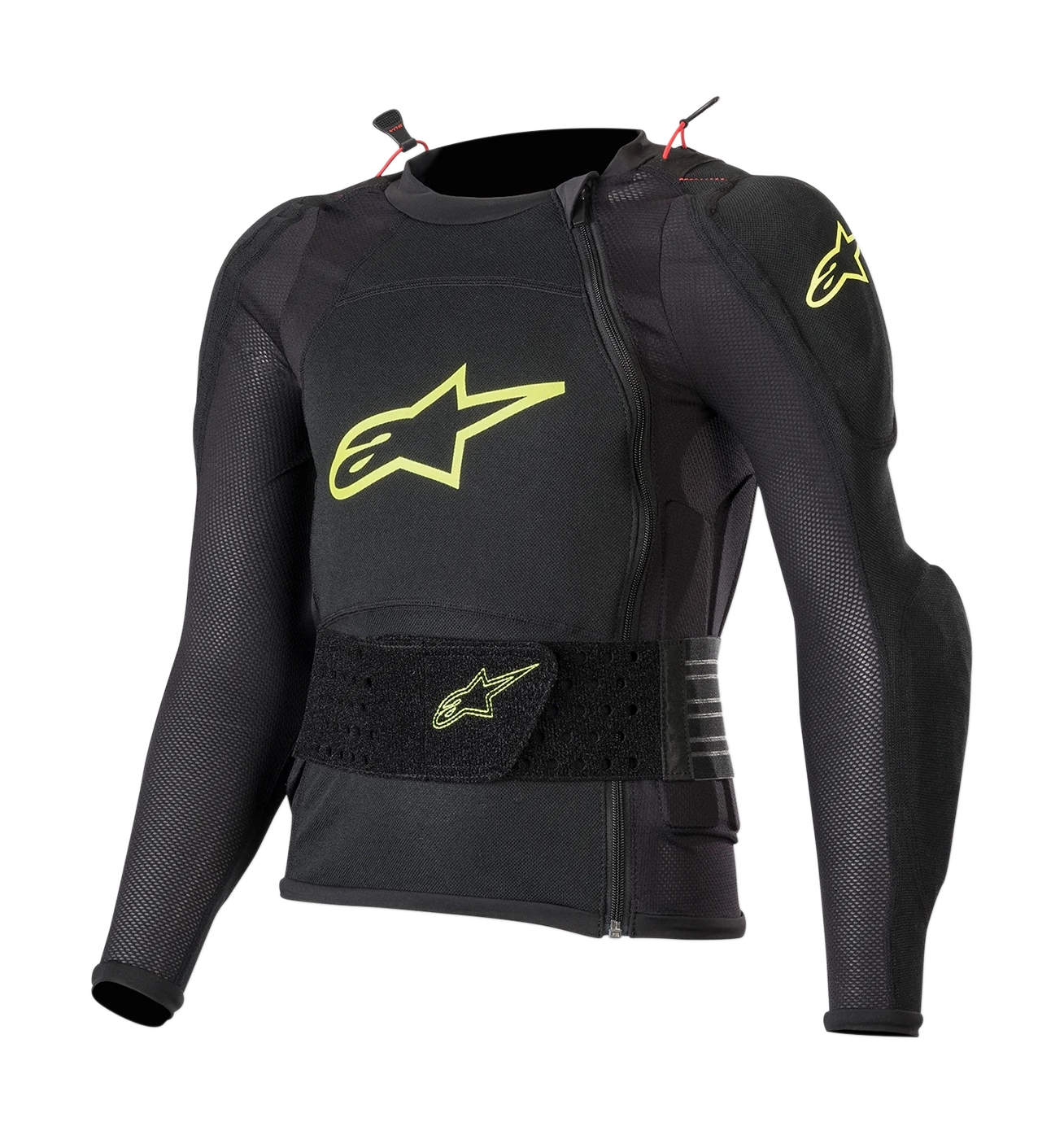 Alpinestars Youth Chest Protector Vest Soft Bionic Plus - Black / Fluo Yellow