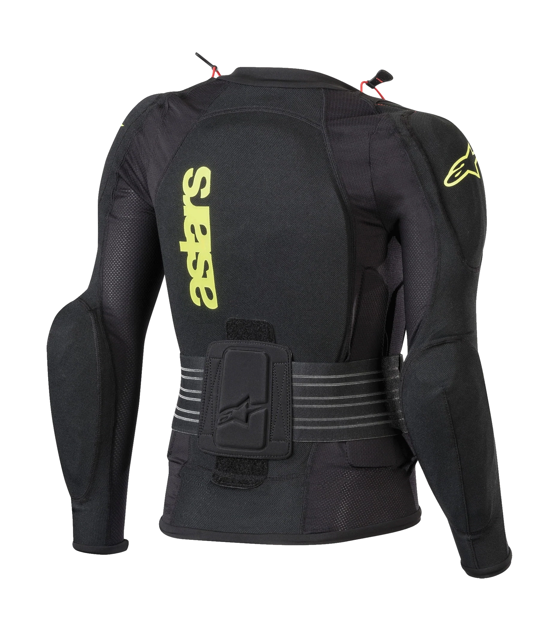 Alpinestars Youth Chest Protector Vest Soft Bionic Plus - Black / Fluo Yellow