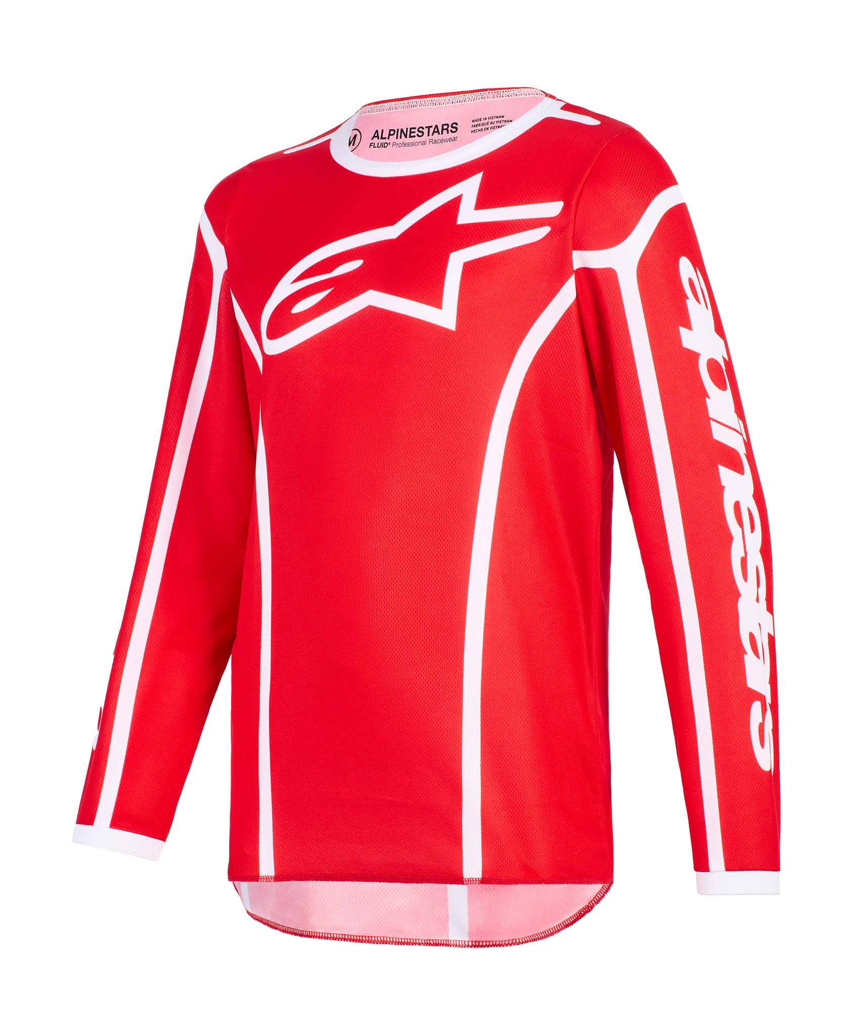 Alpinestars Youth Motocross Gear 2026 Fluid Apex - Red / White