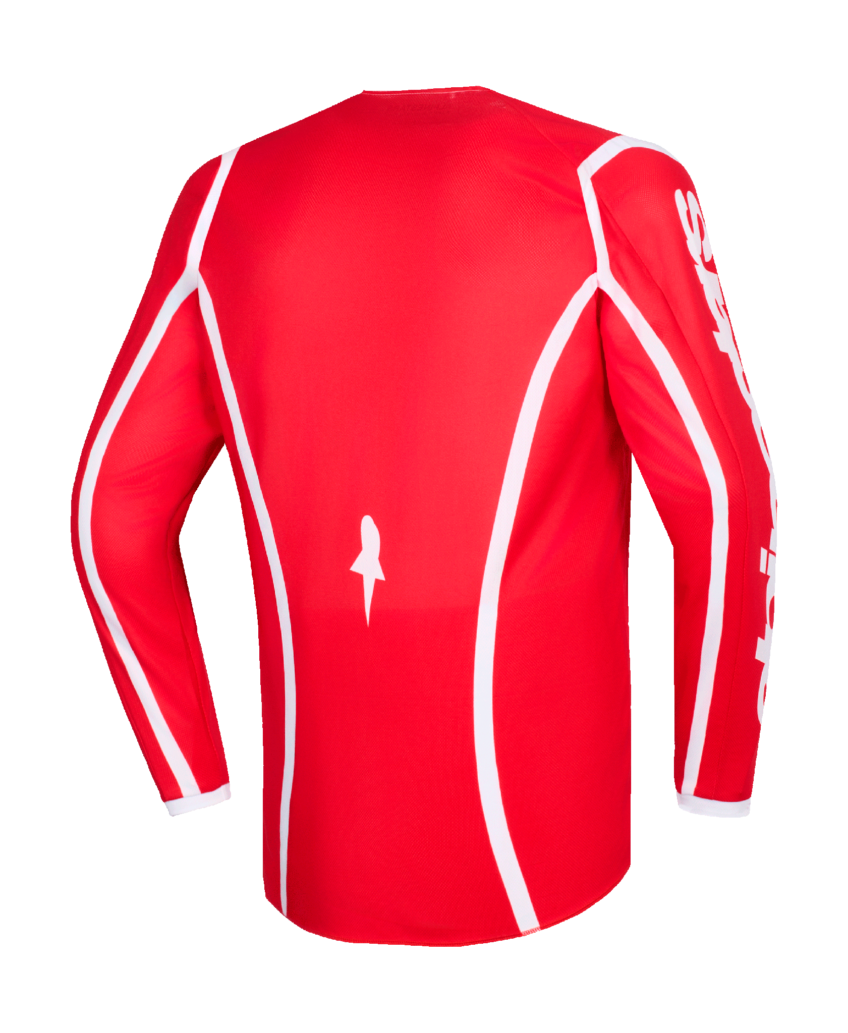 Alpinestars Youth Motocross Jersey 2026 Fluid Apex - Red / White