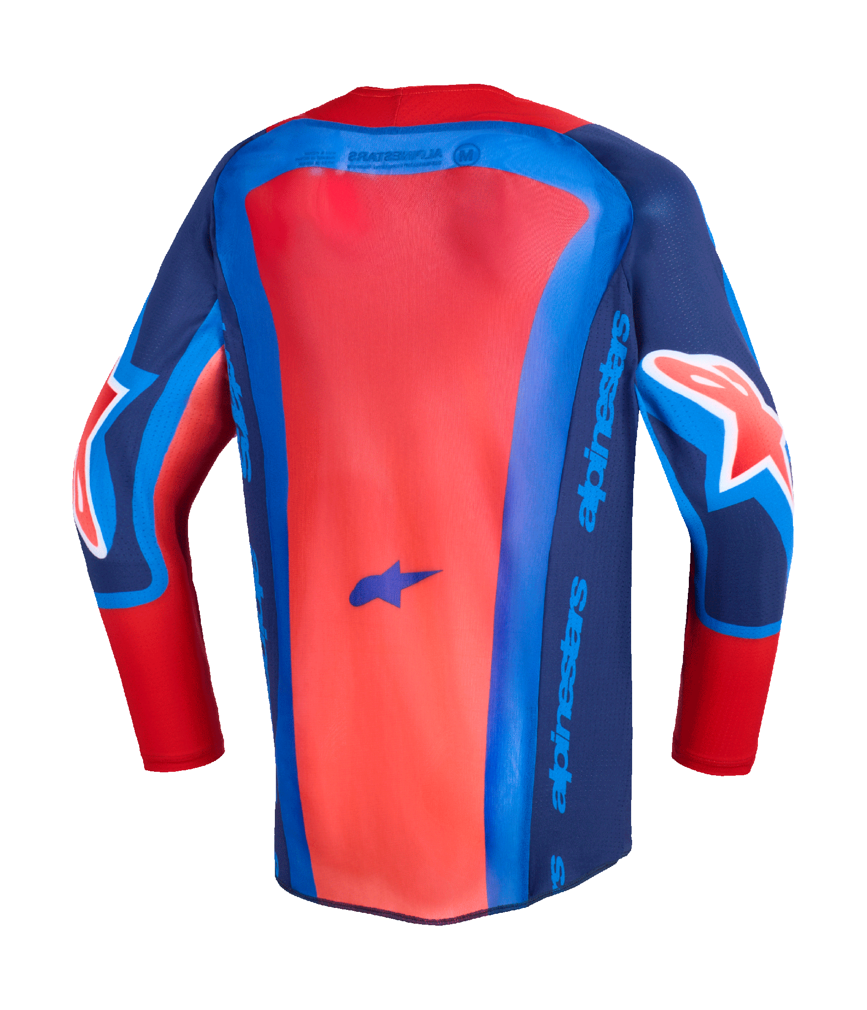 Alpinestars Youth Motocross Jersey 2026 Supertech Vista - Dark Navy / Hot Coral / Cobalt