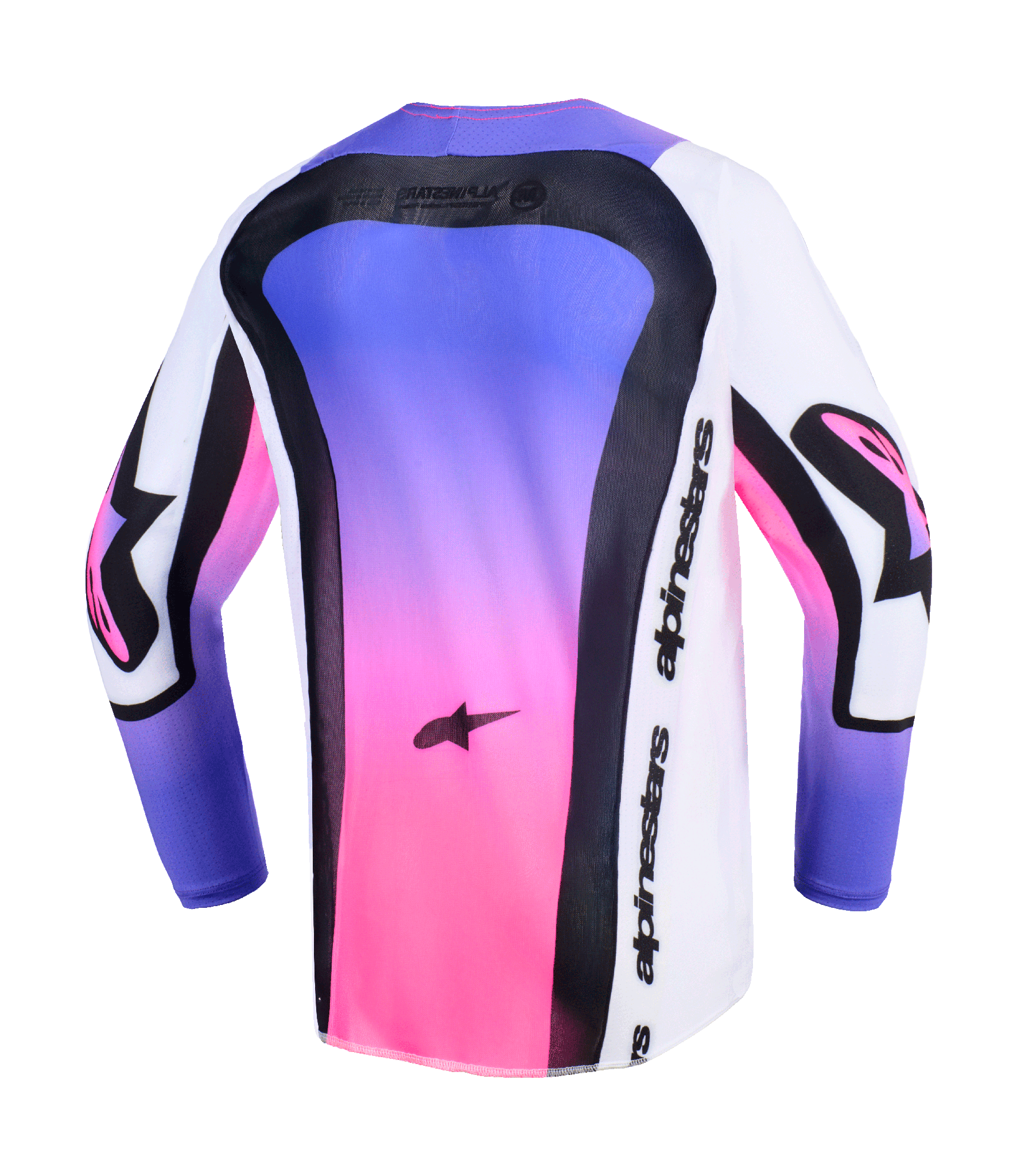 Alpinestars Youth Motocross Jersey 2026 Supertech Vista - White / Purple / Black