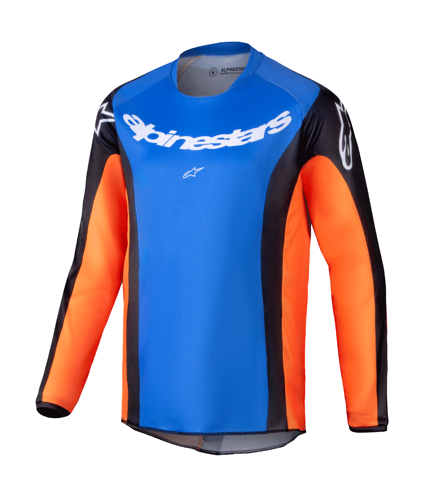 Alpinestars Youth Motocross Jersey Racer Melt - Orange / Blue