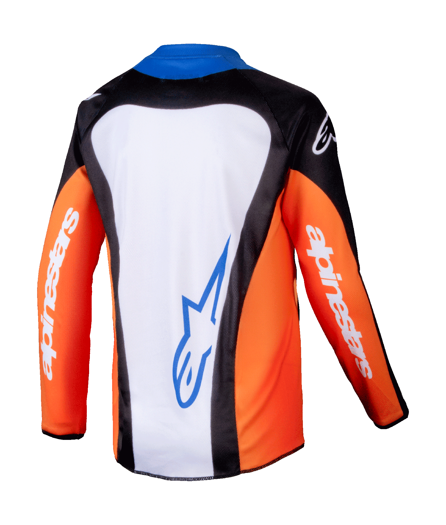 Alpinestars Youth Motocross Jersey Racer Melt - Orange / Blue