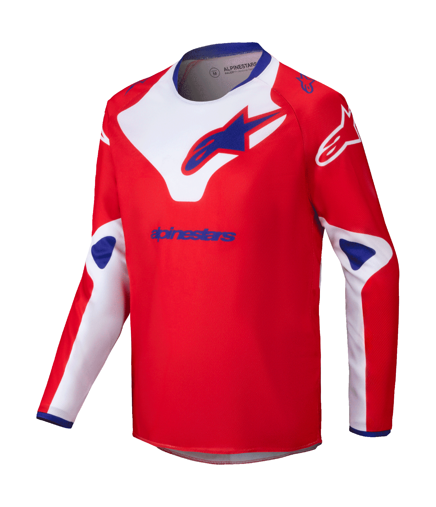 Alpinestars Youth Motocross Jersey Racer Veil - Red / White