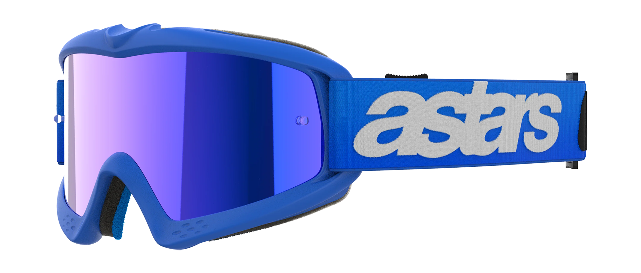 Alpinestars Youth Motocross Goggle Vision Blaze - Blue - Mirror Blue