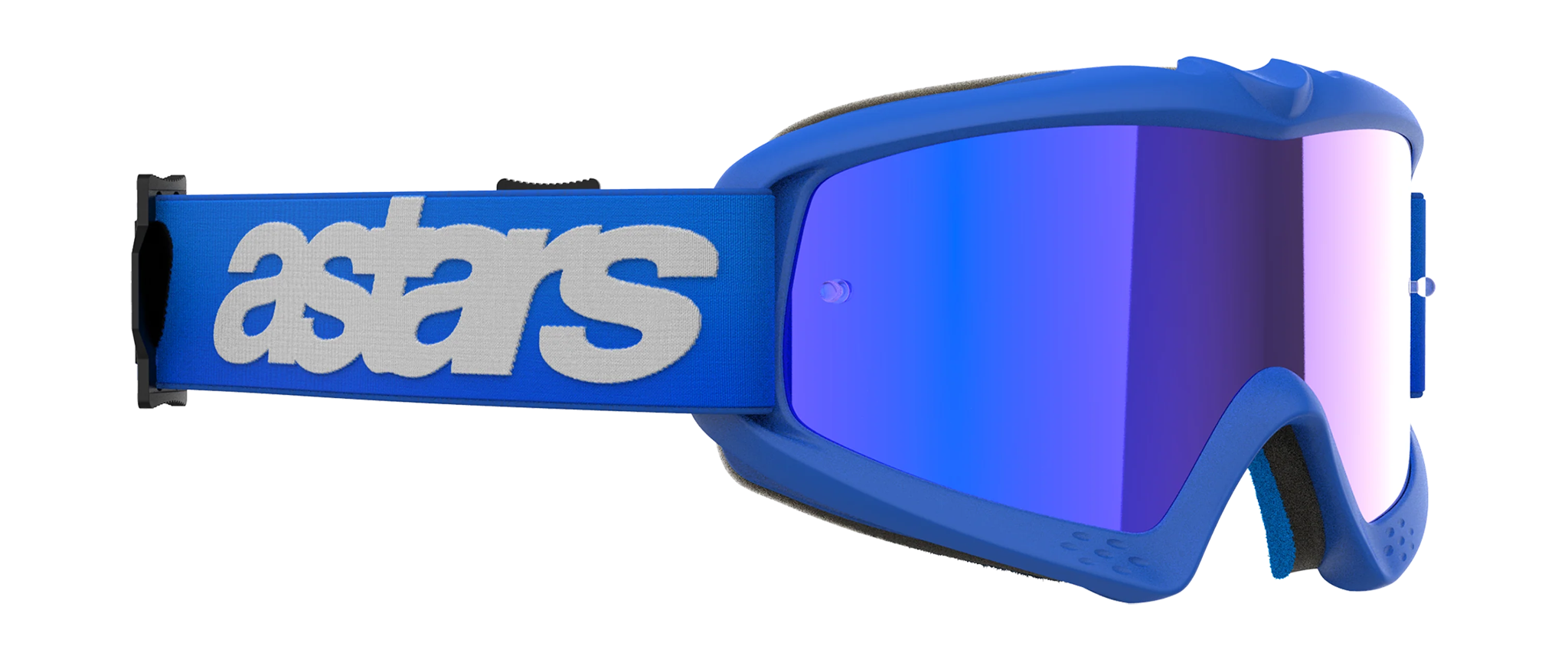 Alpinestars Youth Motocross Goggle Vision Blaze - Blue - Mirror Blue