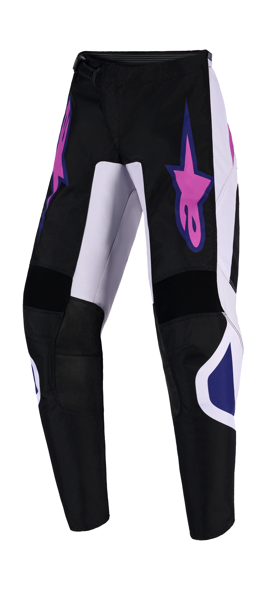 Alpinestars Youth Motocross Pants 2026 Fluid Grid - Black / Light Grey / Purple