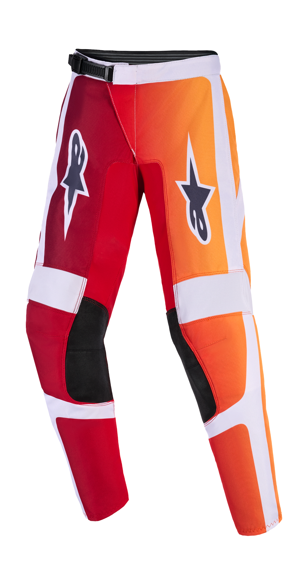 Alpinestars Youth Motocross Pants 2026 Fluid Portl - Red / Light Grey / Dark Grey