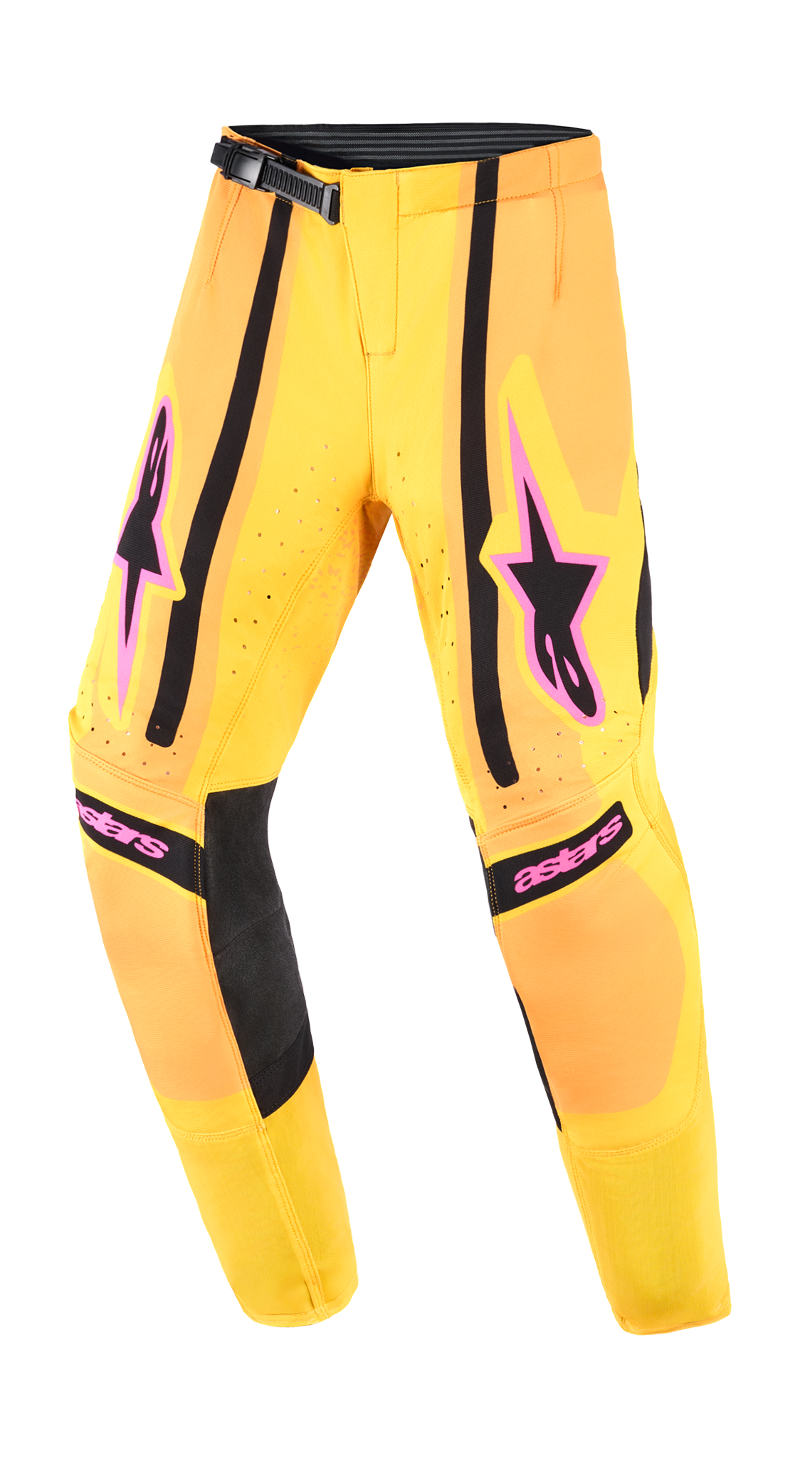 Alpinestars Youth Motocross Pants 2026 Supertech Nomur - Orange / Yellow / Pink
