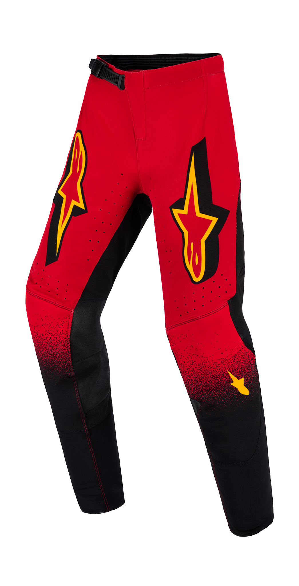 Alpinestars Youth Motocross Pants 2026 Supertech Scenz - Red / Black / Yellow