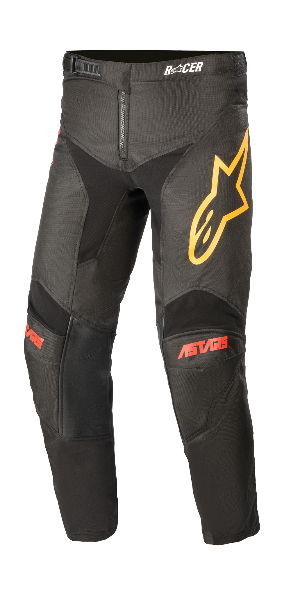 Alpinestars Youth Motocross Pants Racer Venom - Black / Red / Orange