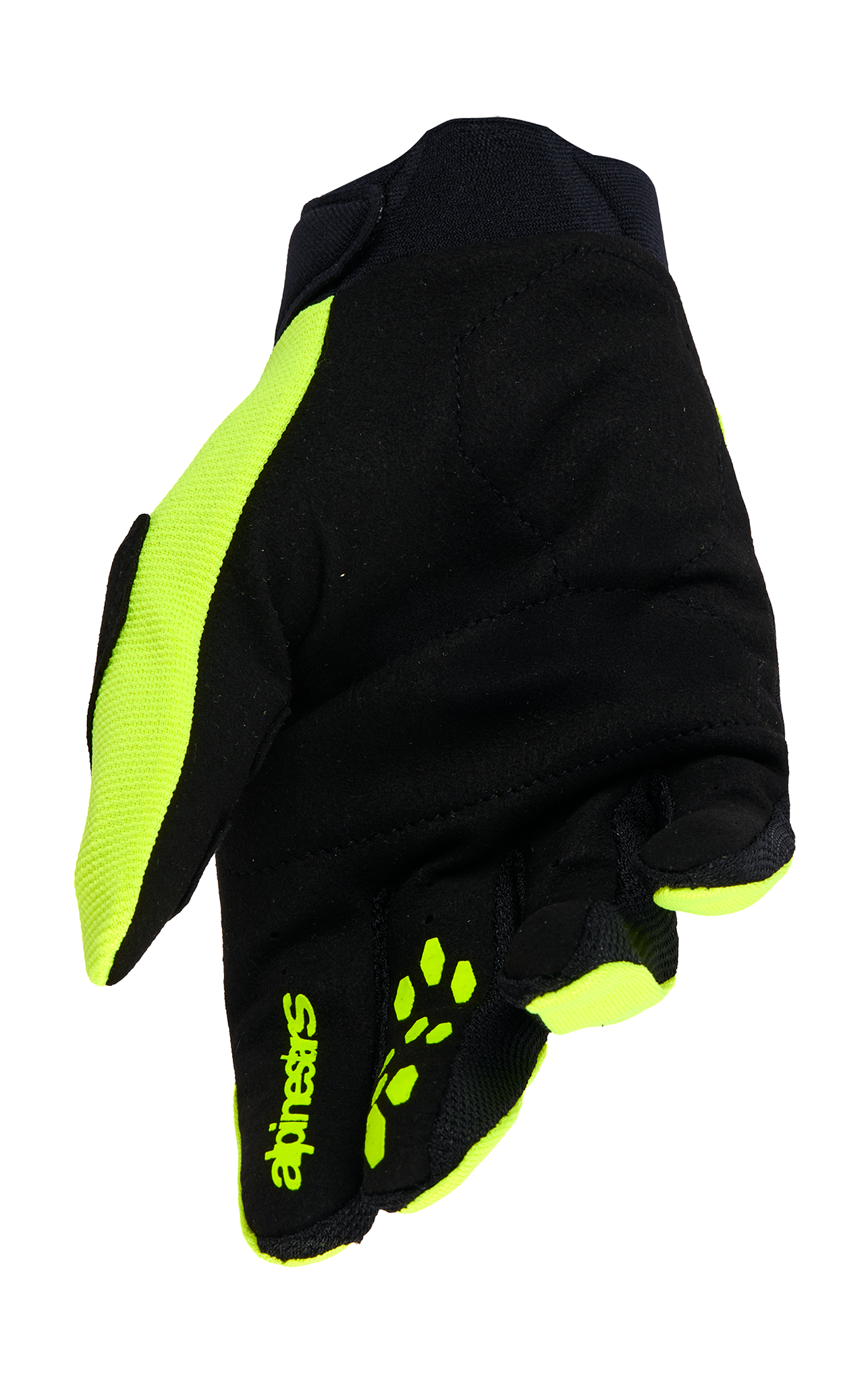 Alpinestars Youth Motocross Gloves 2026 Full Bore V2 - Fluo Yellow / Black