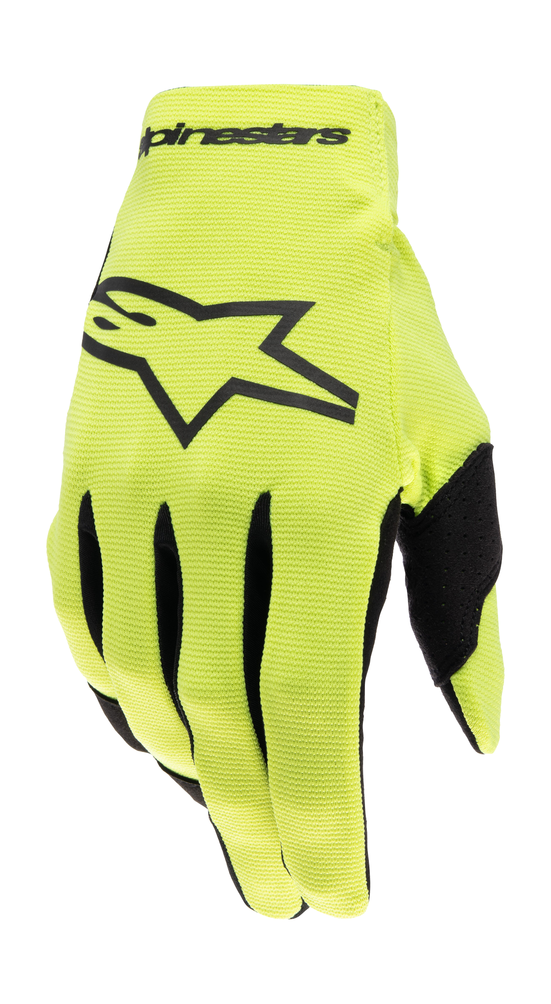 Alpinestars Youth Motocross Gloves 2026 Radar - Fluo Yellow / Black
