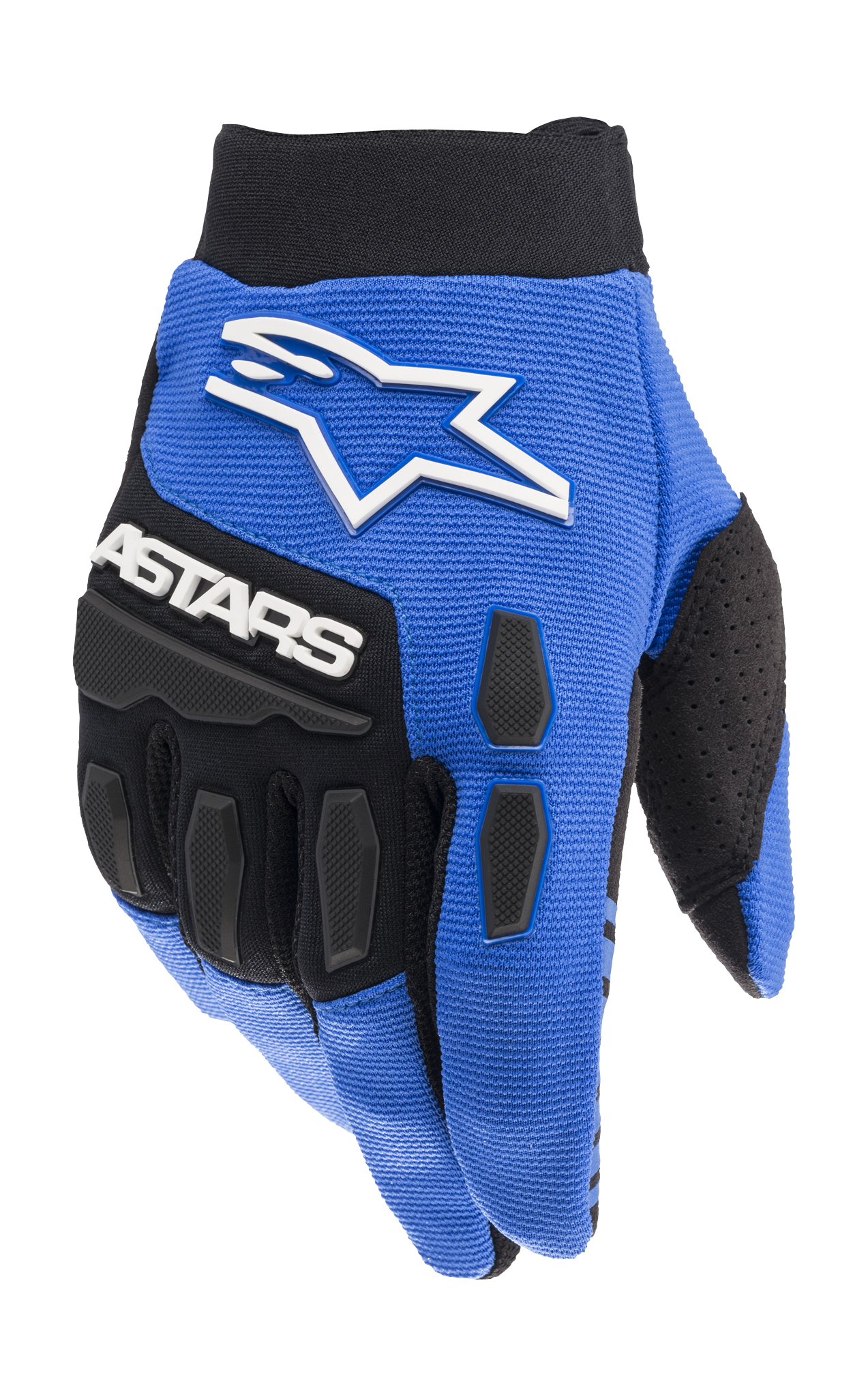 Alpinestars Youth Motocross Gloves Full Bore - Blue / Black