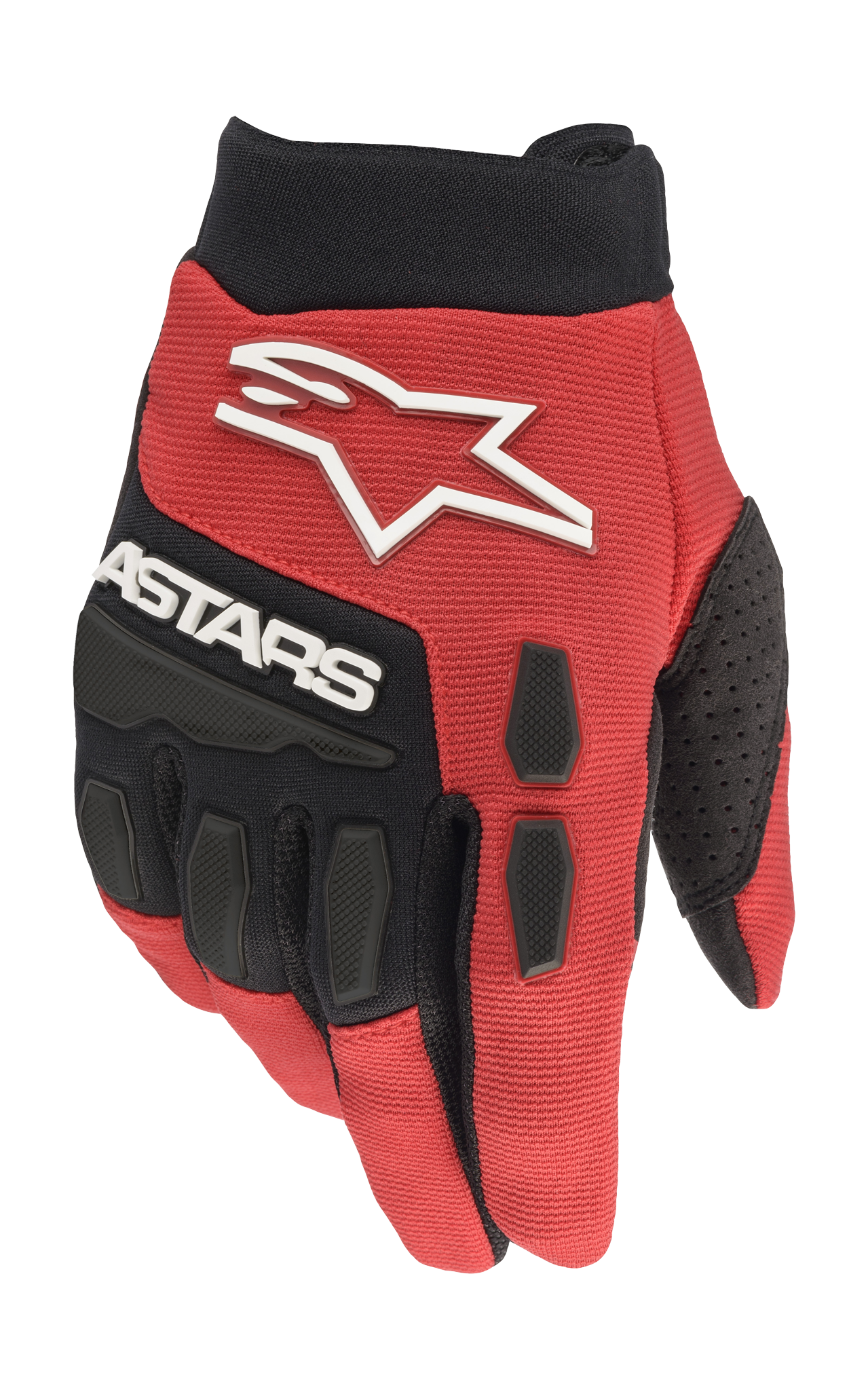 Alpinestars Youth Motocross Gloves Full Bore - Red / Black