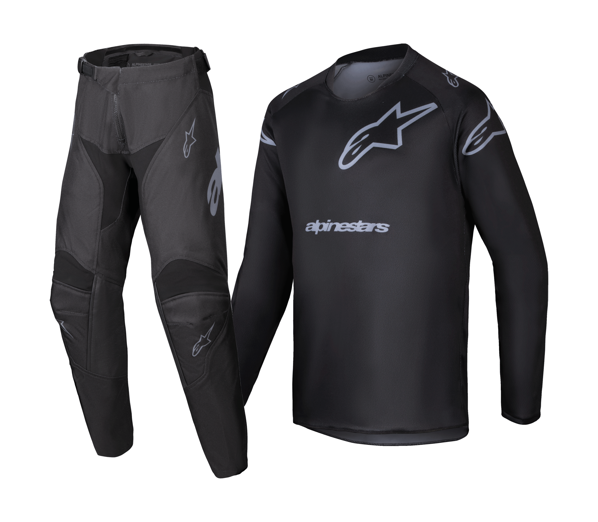 Alpinestars Youth Motocross Gear Racer Graphite - Black / Grey