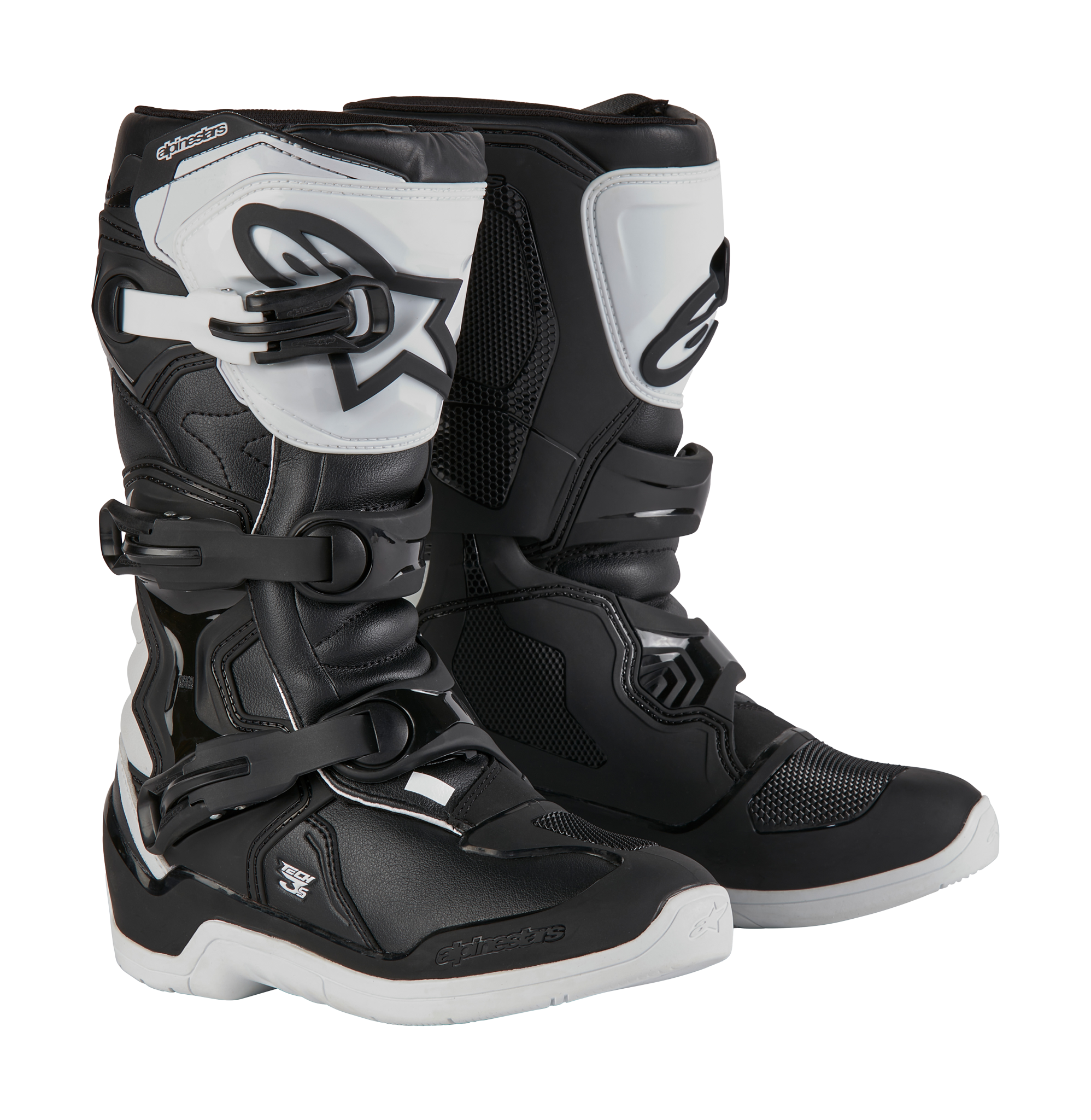 Alpinestars Youth Motocross Boots Tech 3S - White / Black