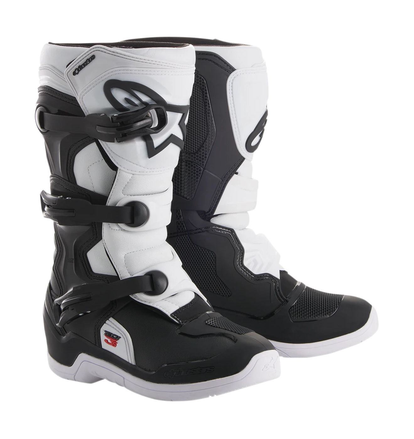 Alpinestars Youth Motocross Boots Tech 3S - Black / White