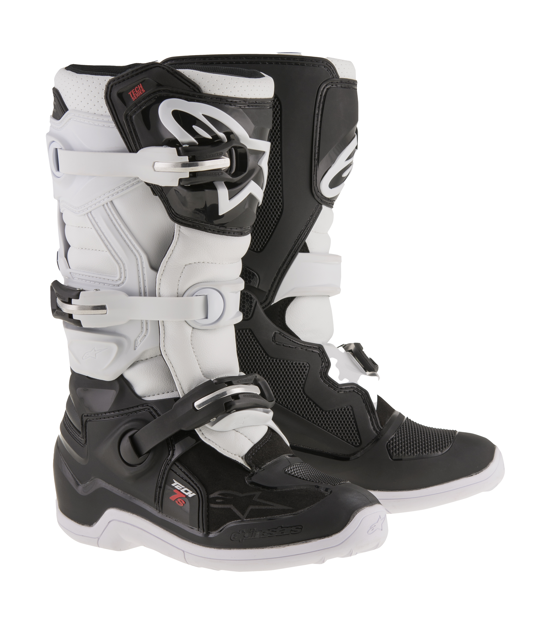 Alpinestars Youth Motocross Boots Tech 7S - Black / White