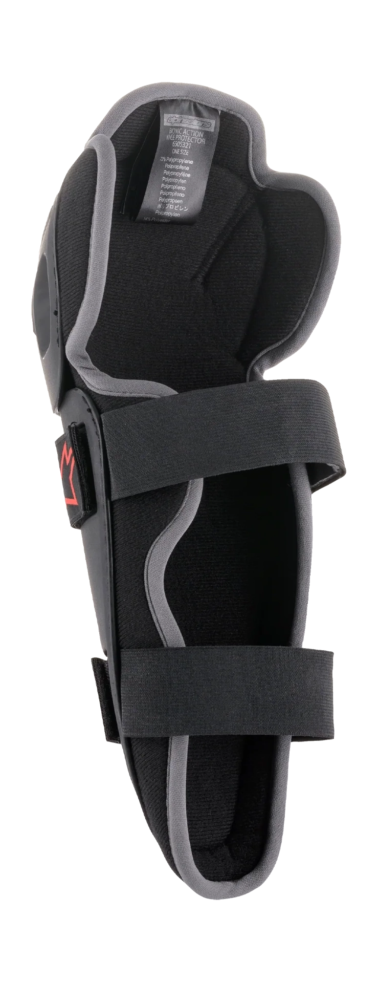 Alpinestars Youth Knee Guards Bionic Action - Black / Red