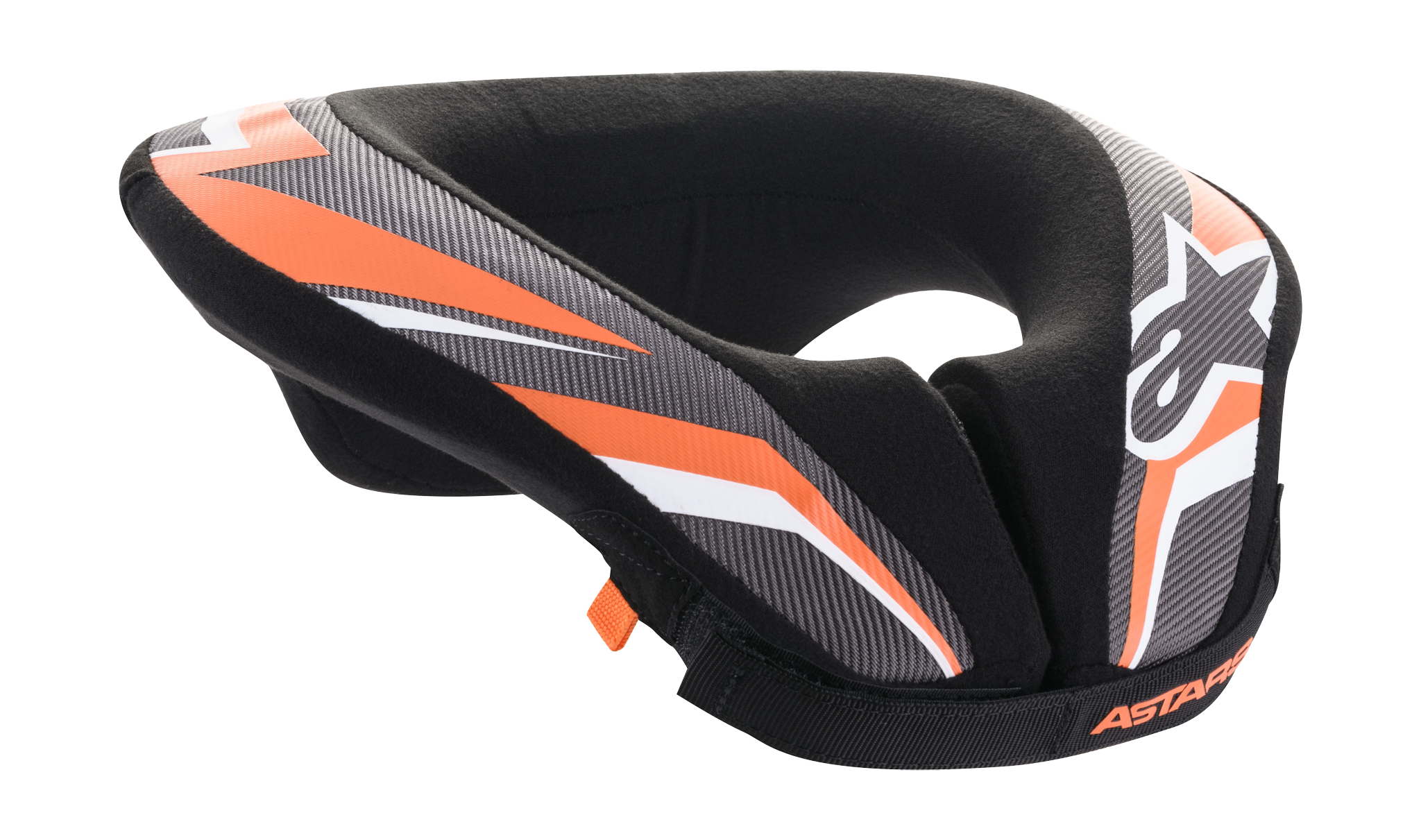 Alpinestars Youth Neck Roll Sequence - Black / Anthracite / Orange