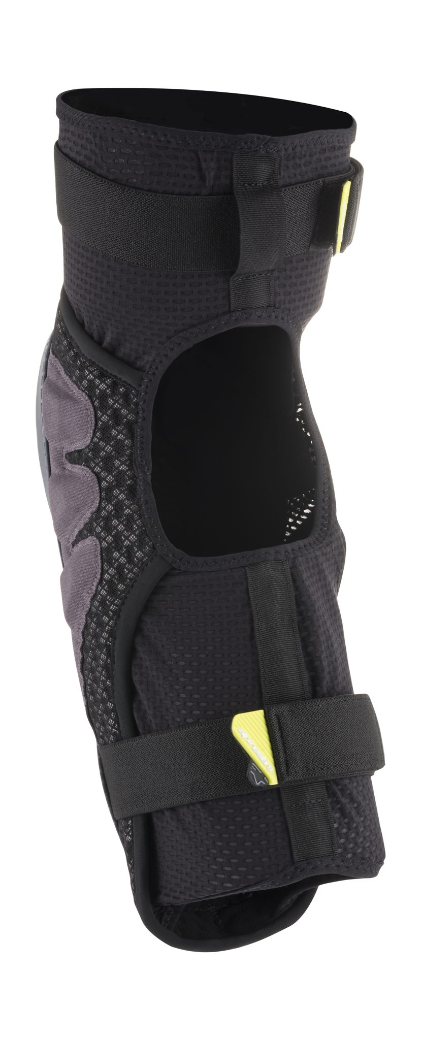 Alpinestars Knee Guards Sequence - Anthracite / Yellow Fluo