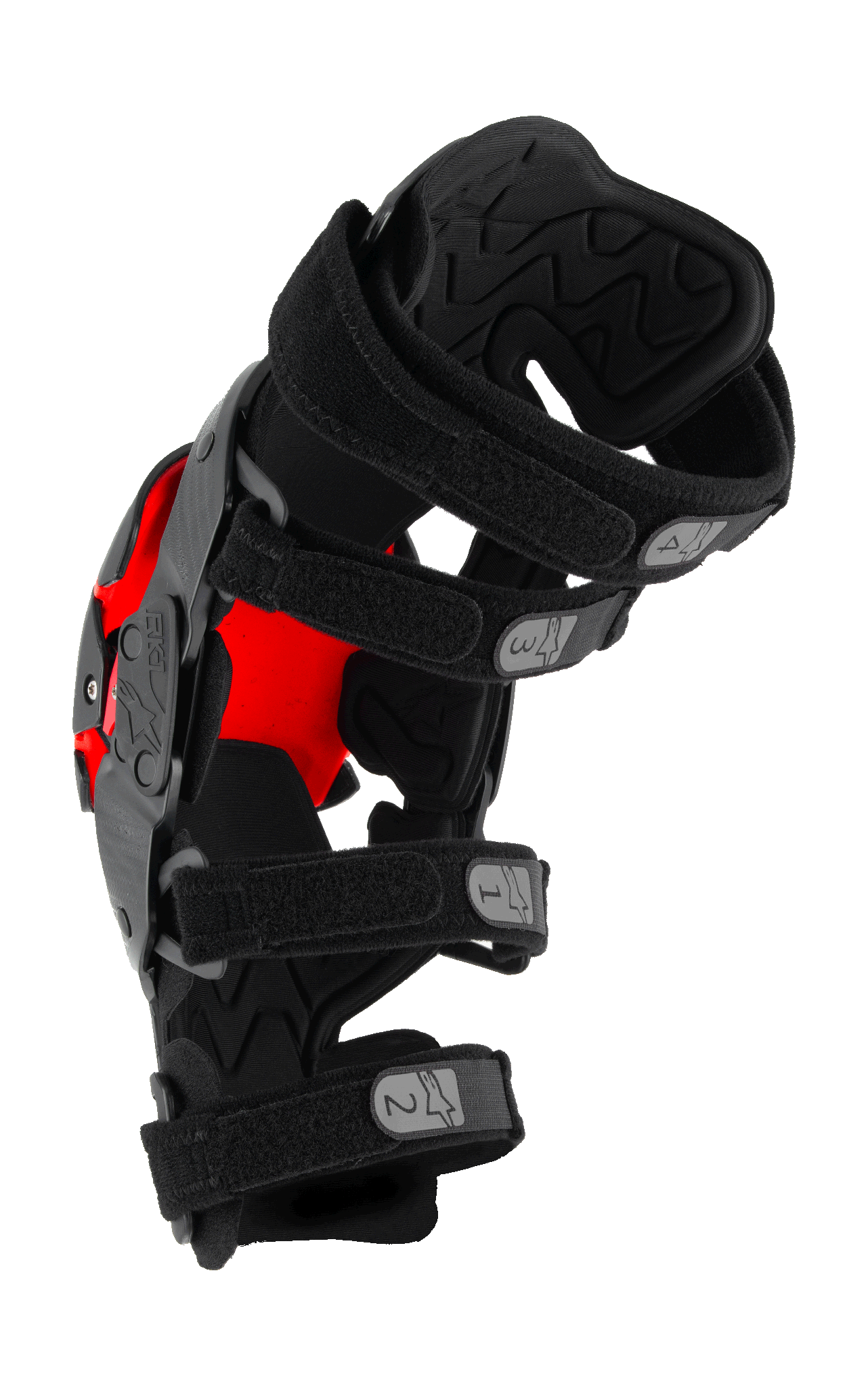 Alpinestars Knee Braces RK-1 Plasma - Black / Red