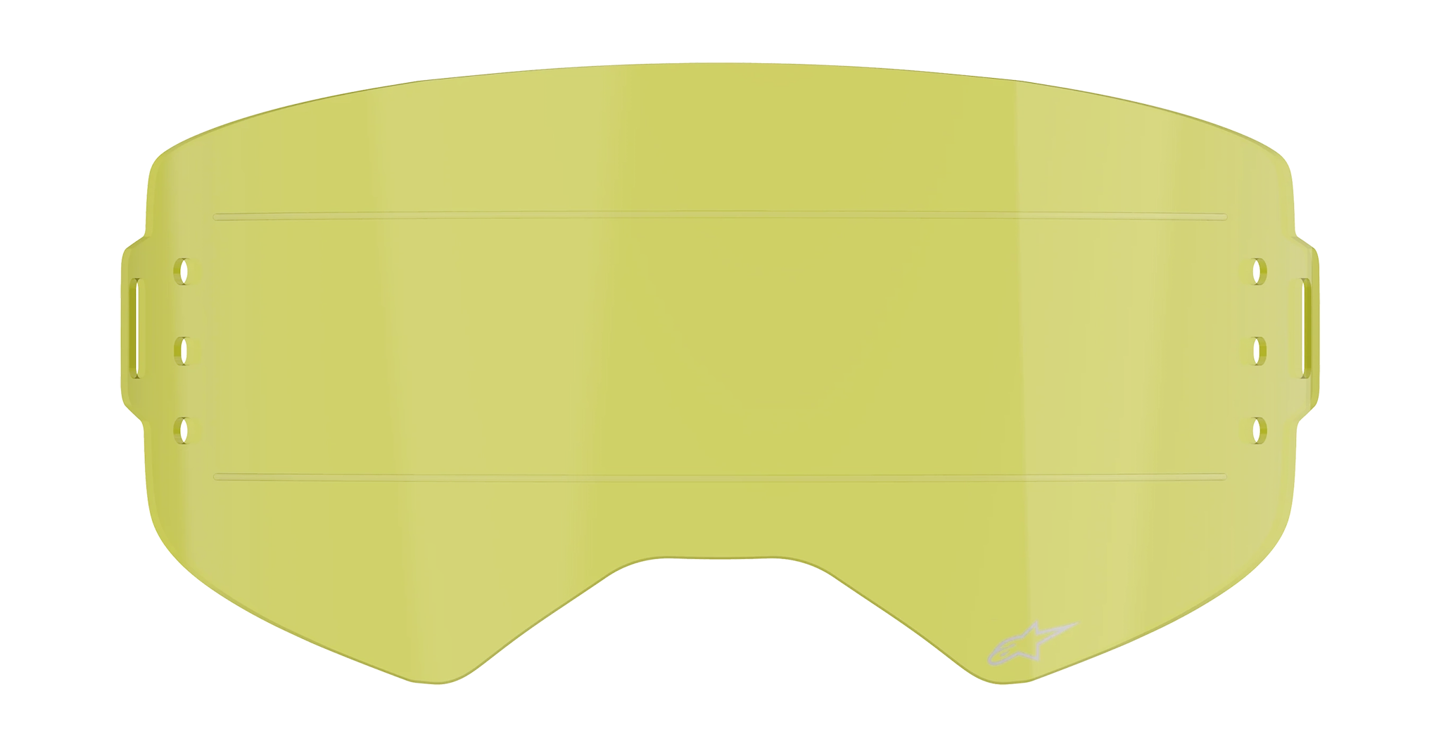 Alpinestars Lens Roll-Off Supertech - Injected Yellow